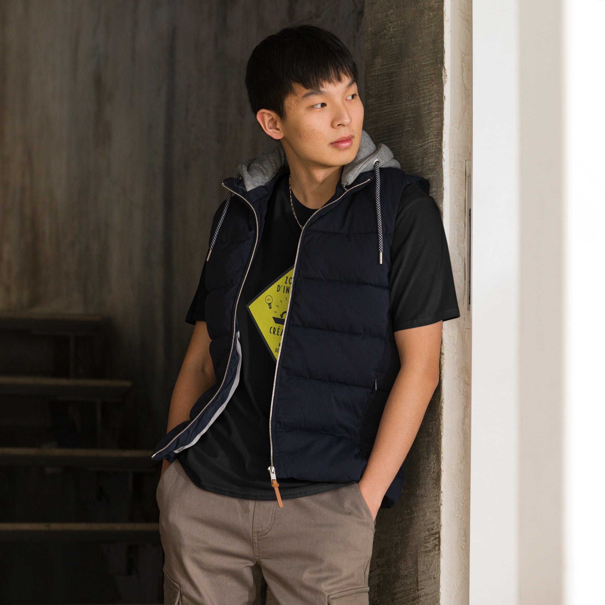 T-shirt softstyle en coton Zone d'intense créativité, Ne pas déranger