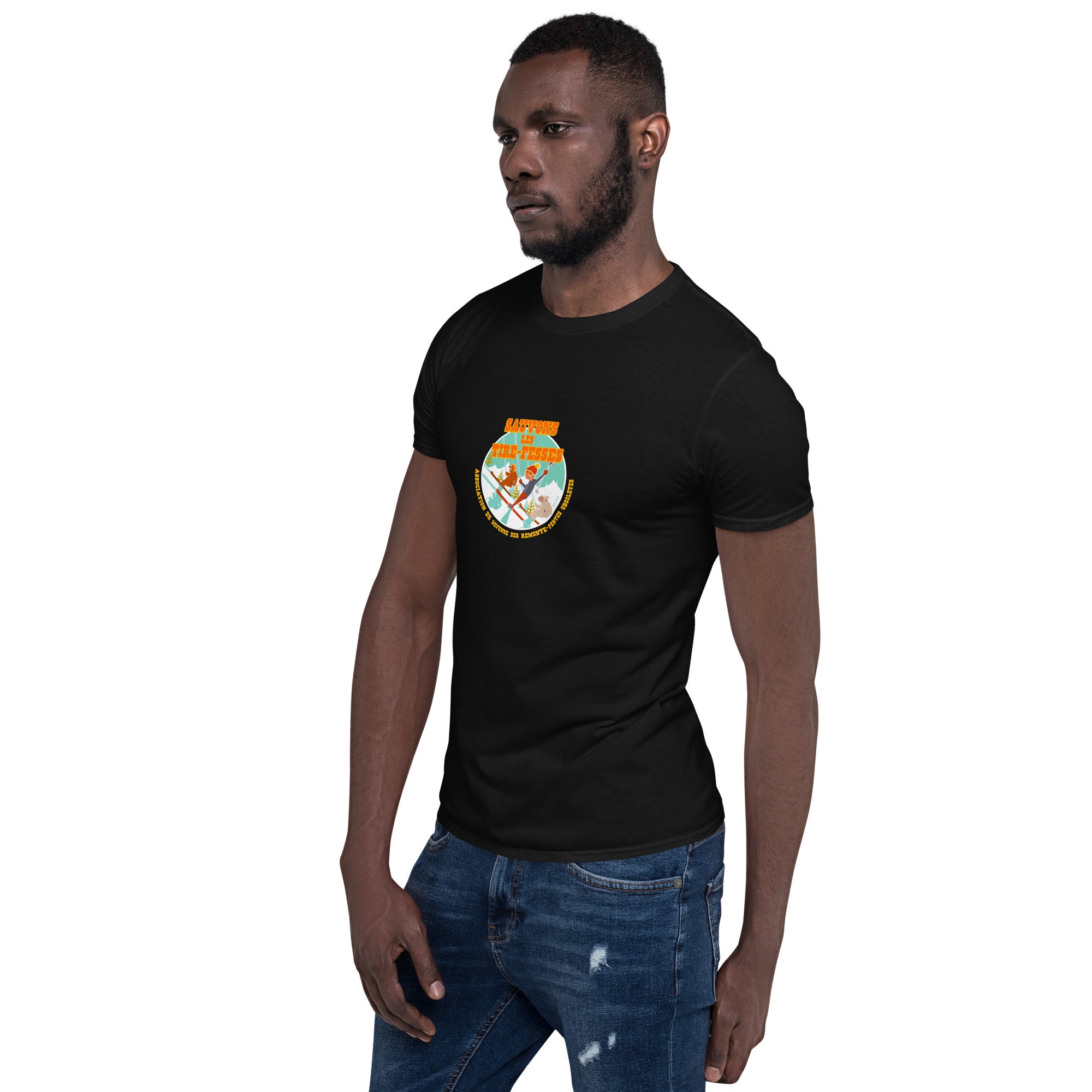 T-shirt softstyle en coton Sauvons les Tires-fesses