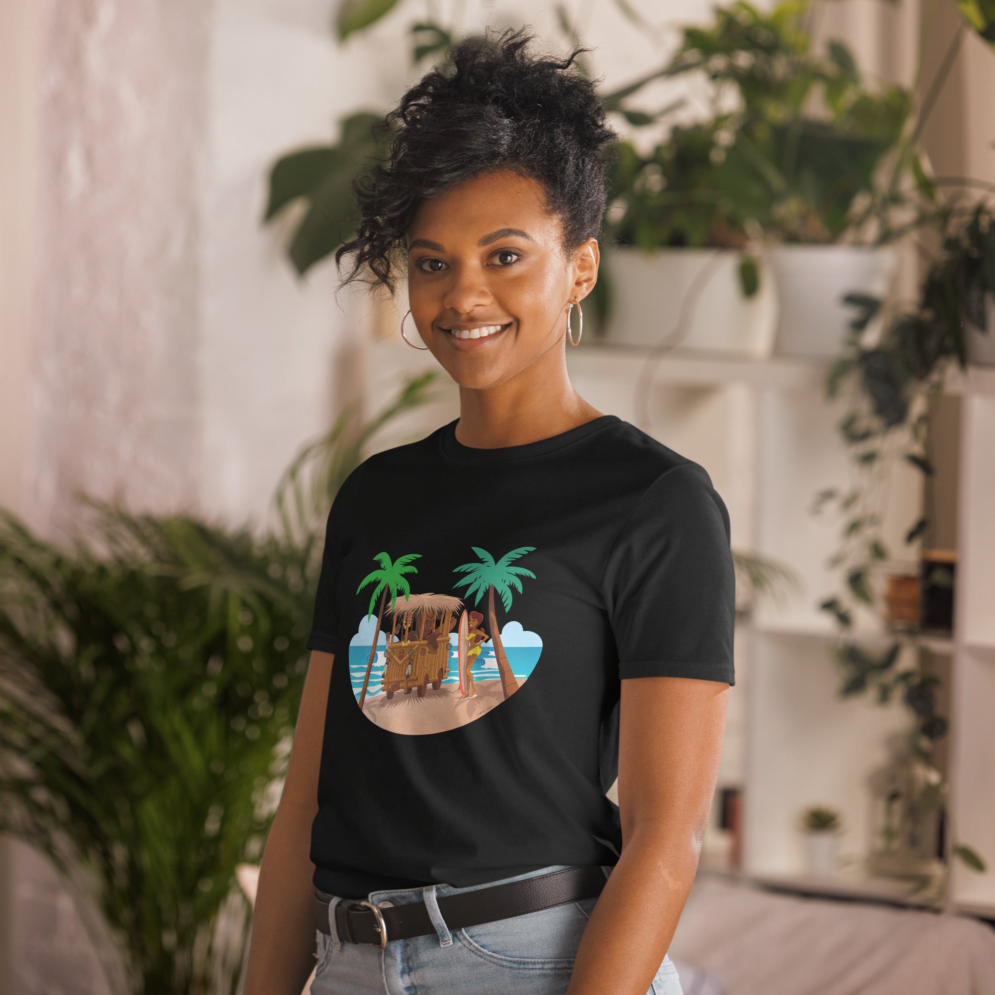 Softstyle Cotton T-Shirt Tiki Kombi