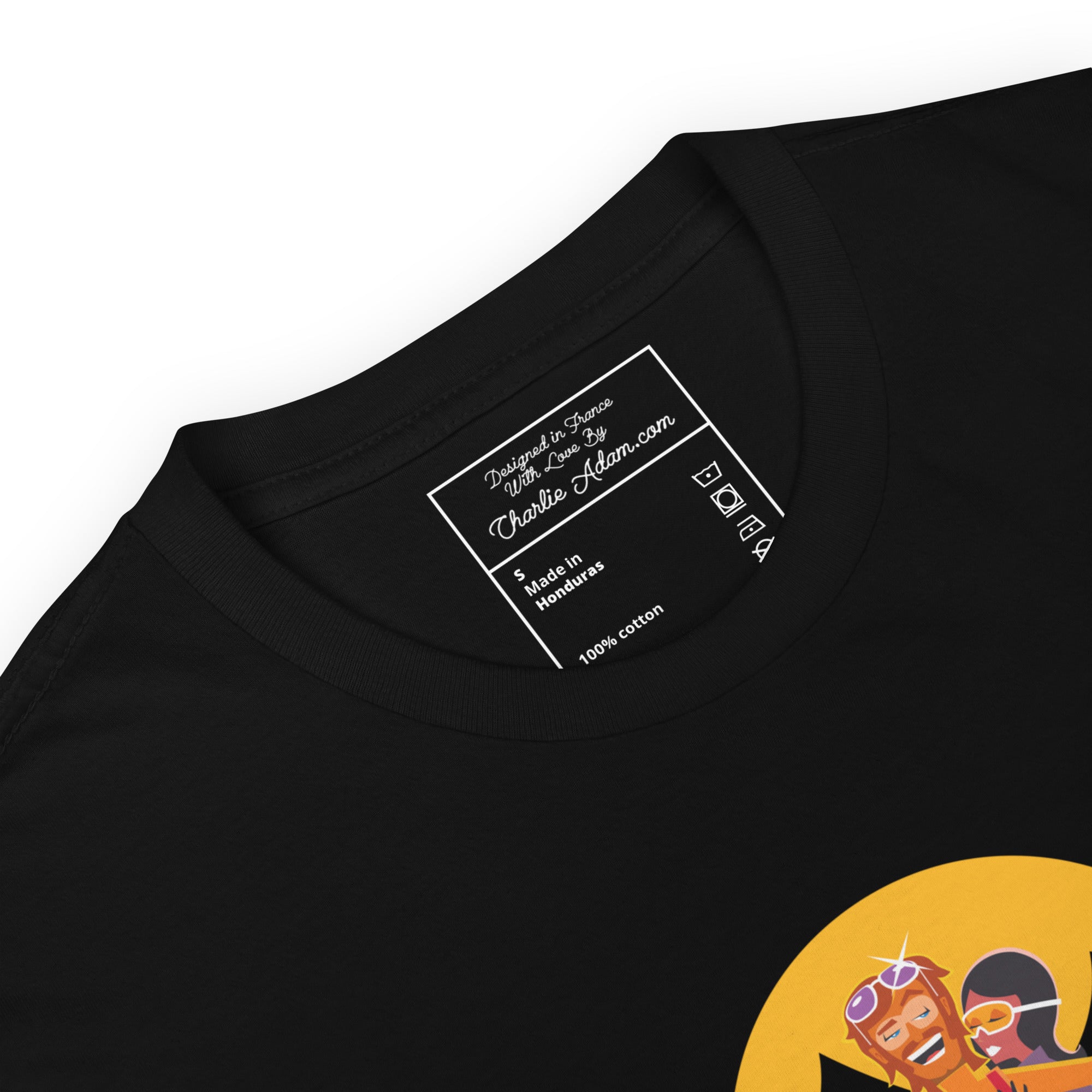 T-shirt softstyle en coton Love instructor First lesson free