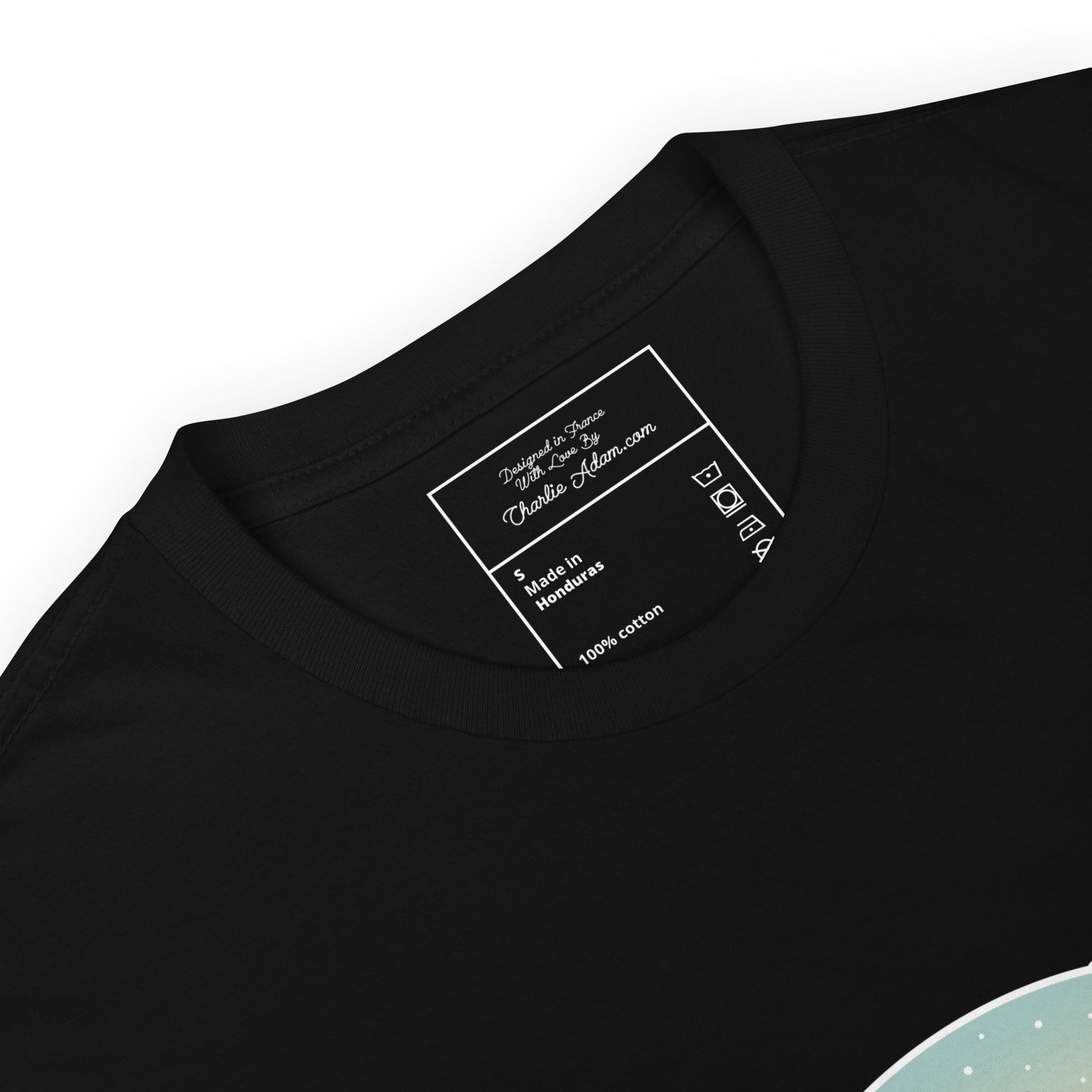 T-shirt softstyle en coton Ski Fight at OK Corral