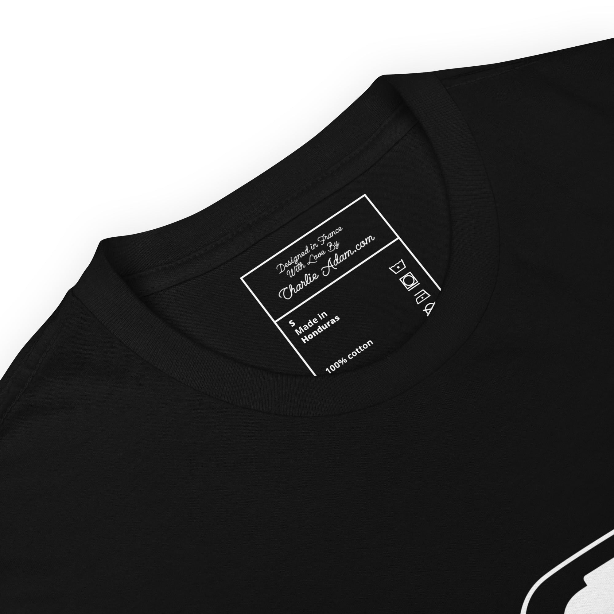 Softstyle Cotton T-Shirt White Camper Van Home is where you park it