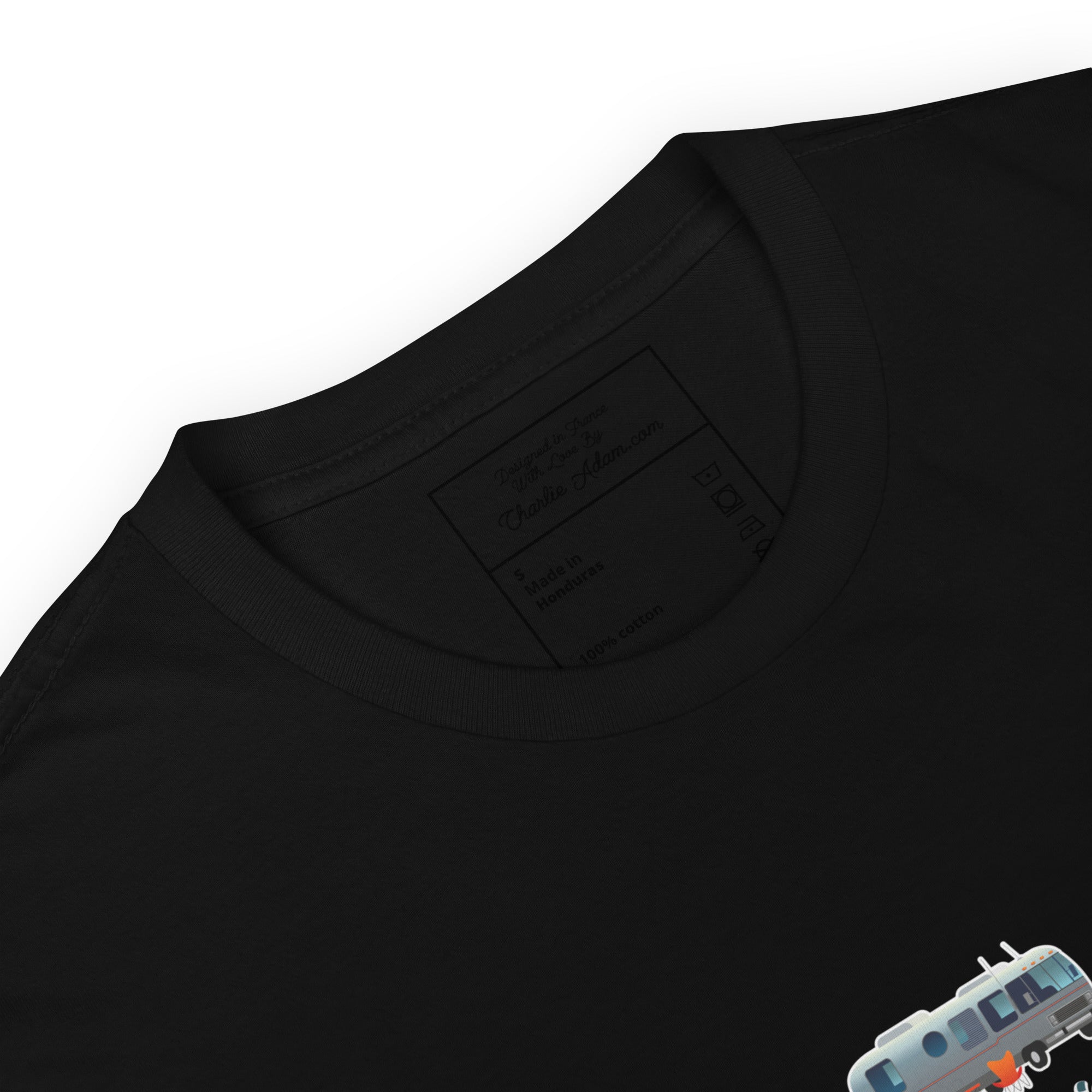 Softstyle Cotton T-Shirt Square Vintage Campers