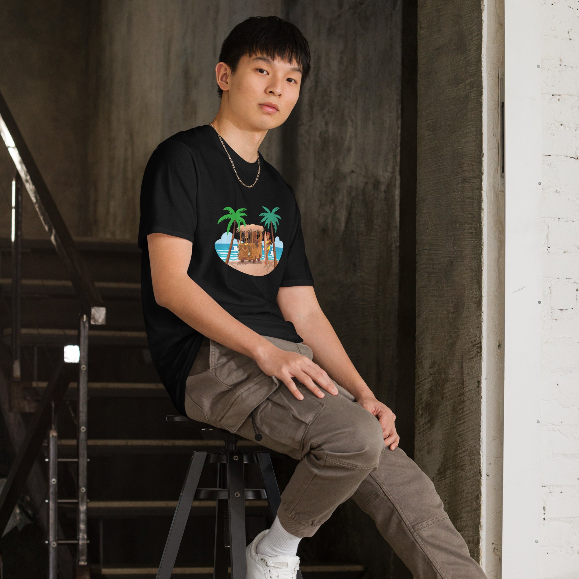 Softstyle Cotton T-Shirt Tiki Kombi