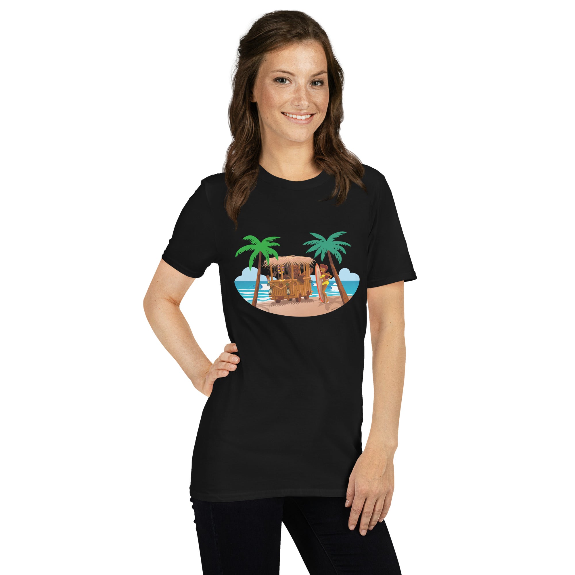Softstyle Cotton T-Shirt Tiki Kombi