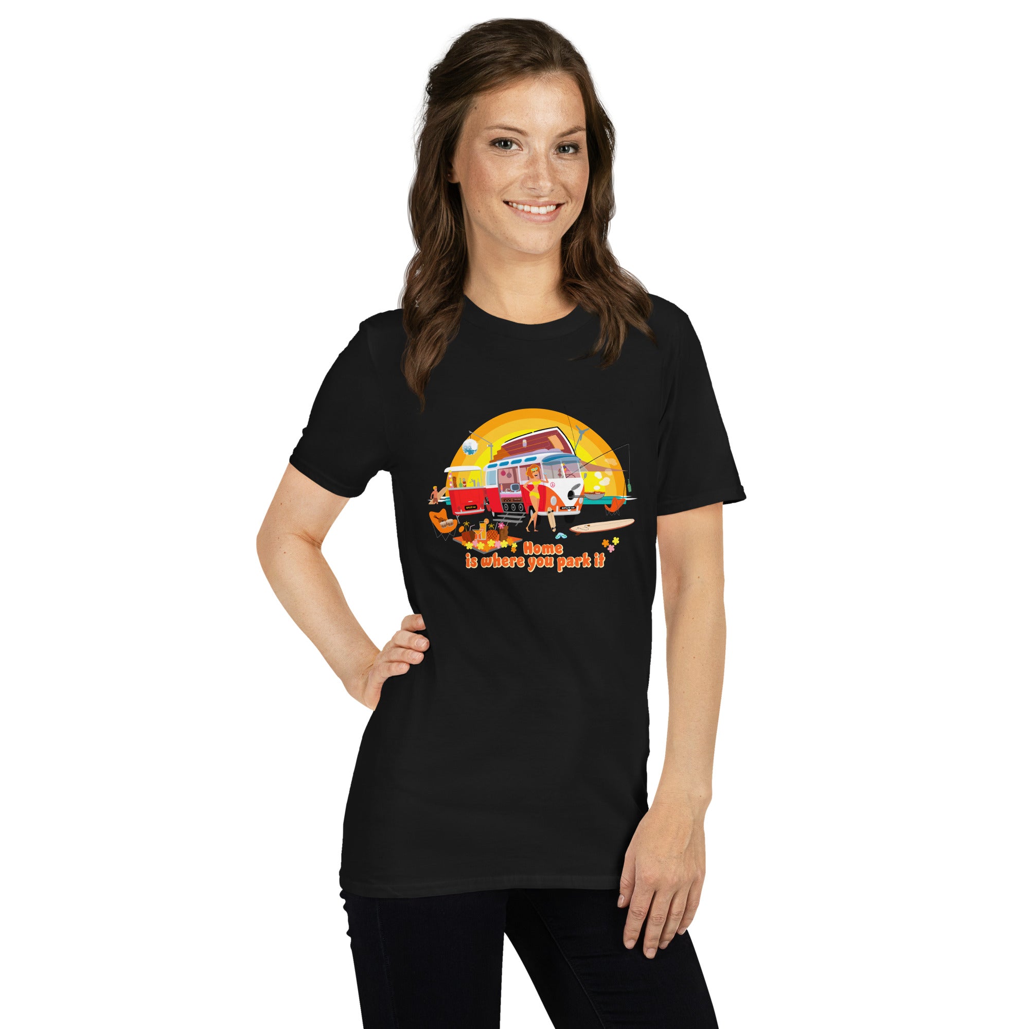 Softstyle Cotton T-Shirt Ultra Combi: Home is where you park it