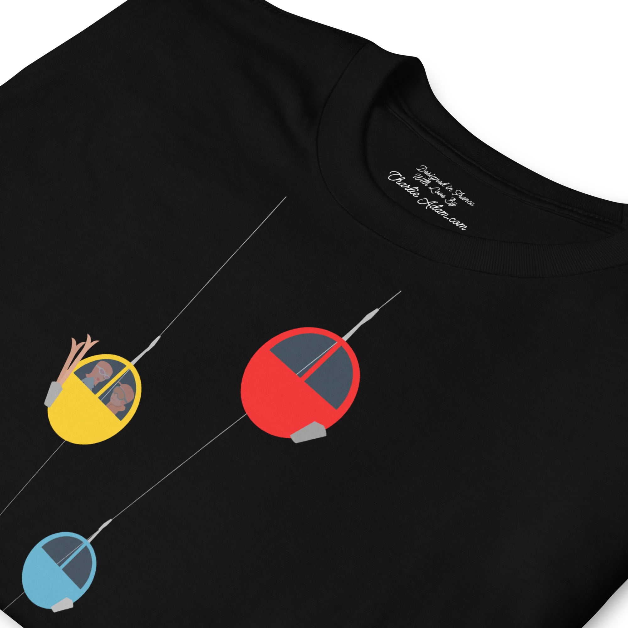 T-shirt softstyle en coton Gondolas in the mist