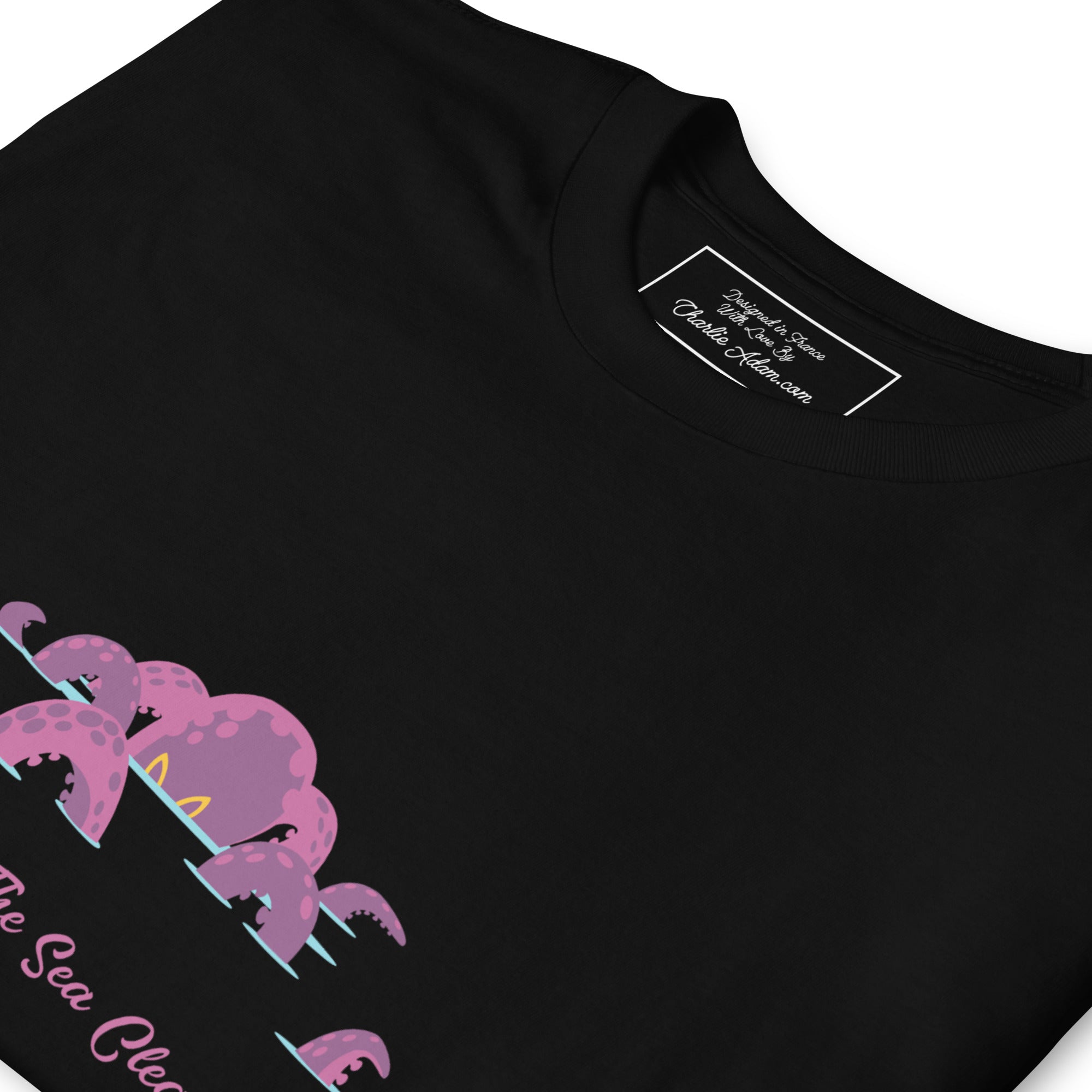 T-shirt softstyle en coton Octopus Purple
