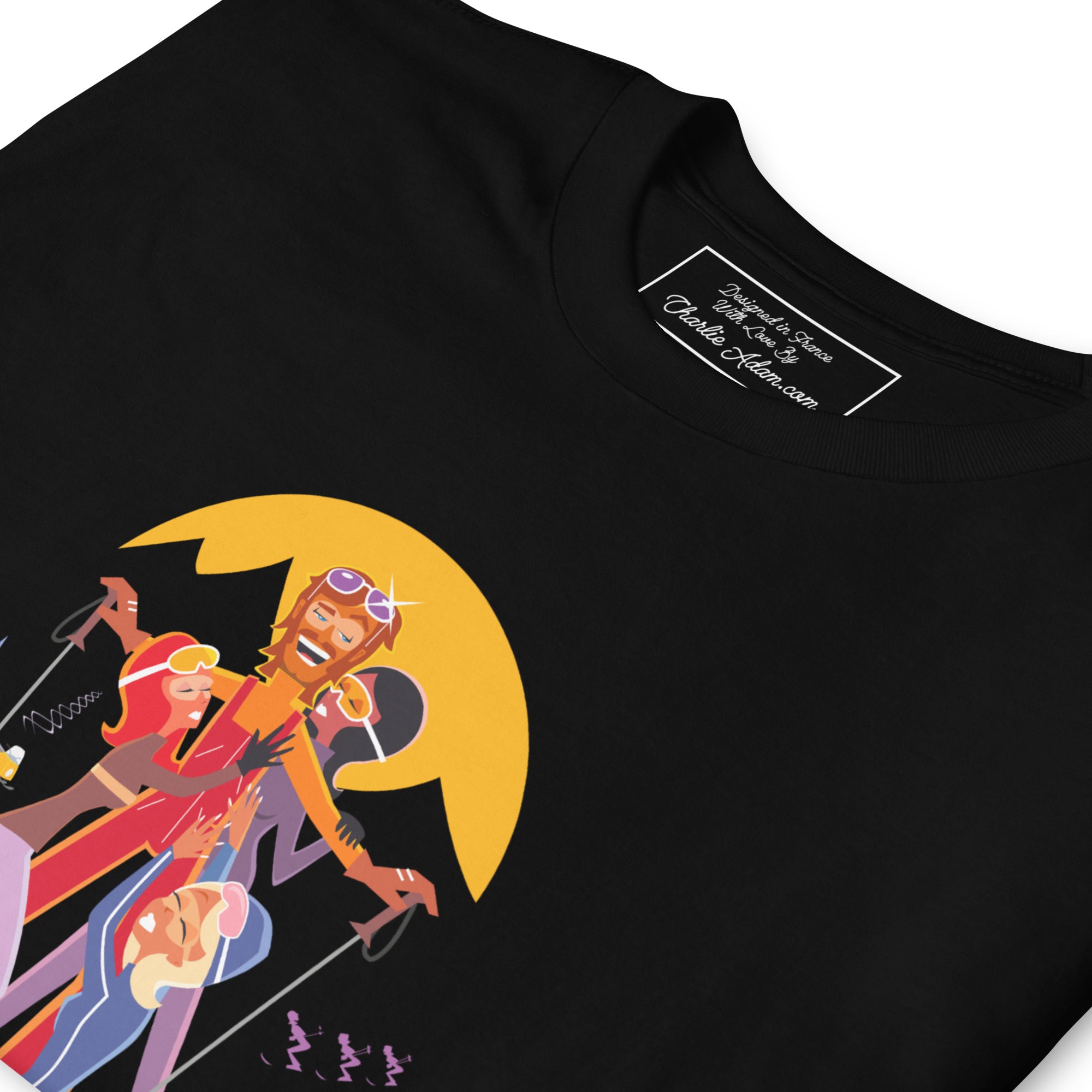 T-shirt softstyle en coton Love instructor First lesson free