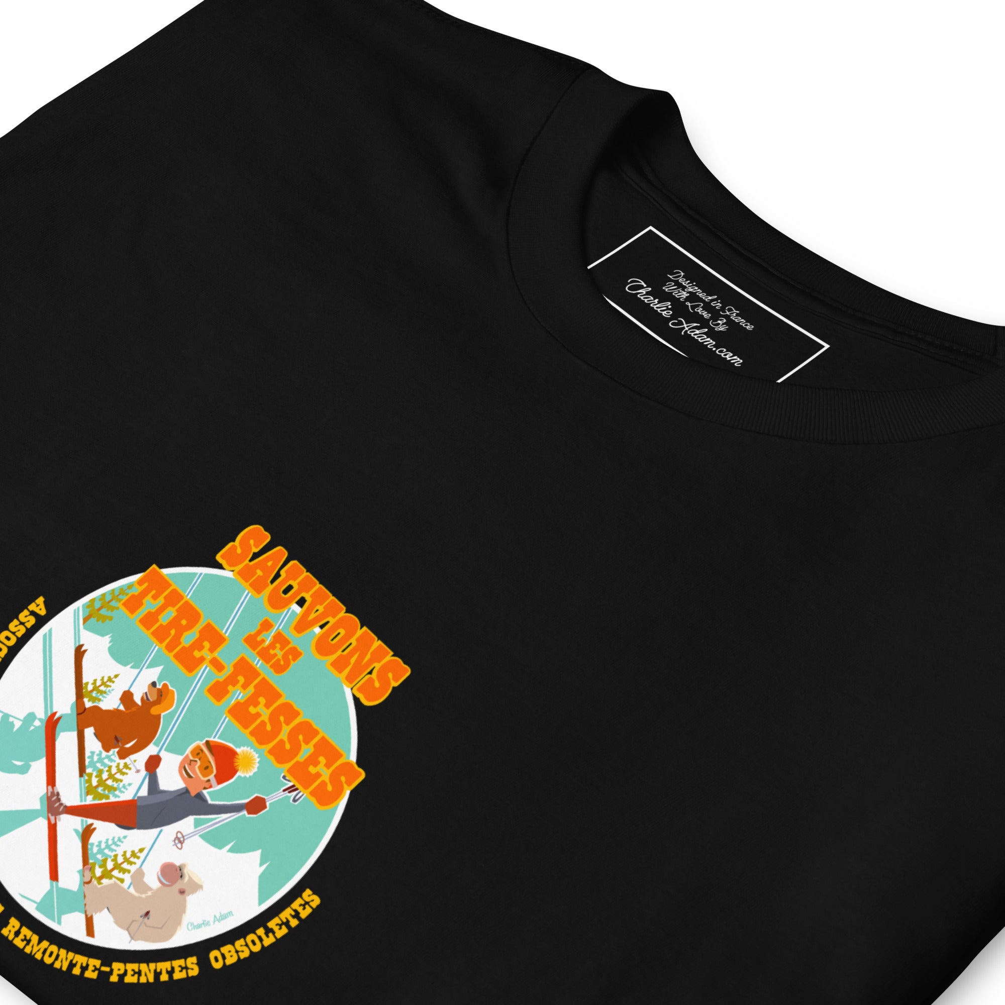 T-shirt softstyle en coton Sauvons les Tires-fesses