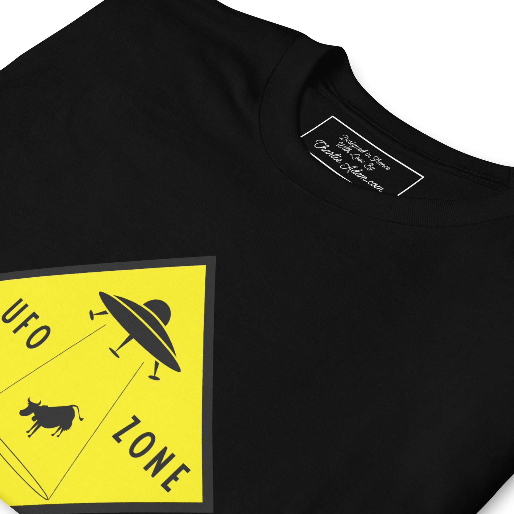 T-shirt softstyle en coton UFO Zone