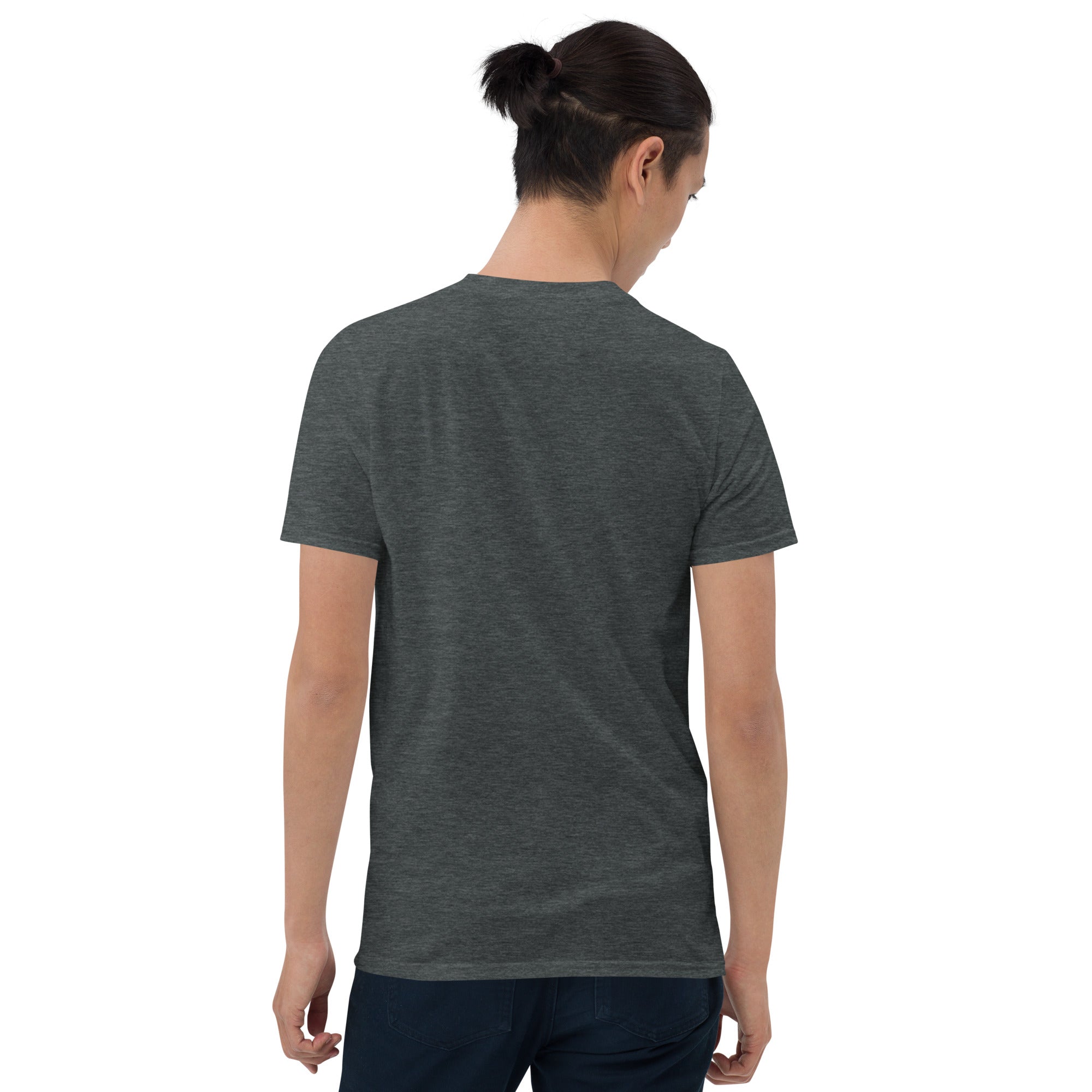 Softstyle Cotton T-Shirt Ski Bum light text