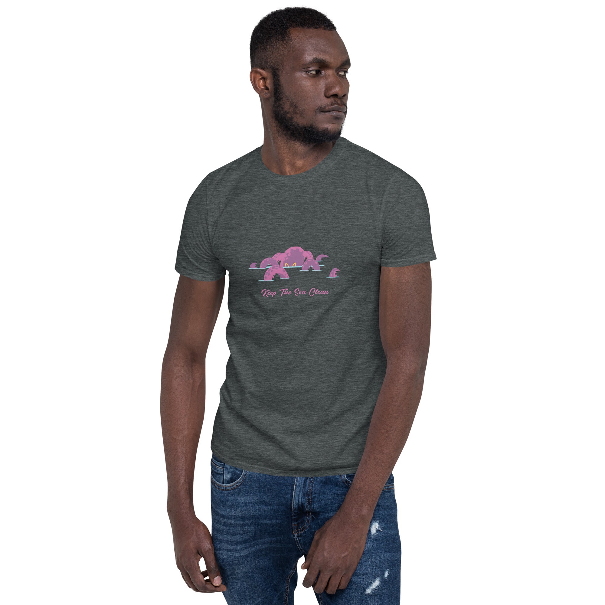T-shirt softstyle en coton Octopus Purple