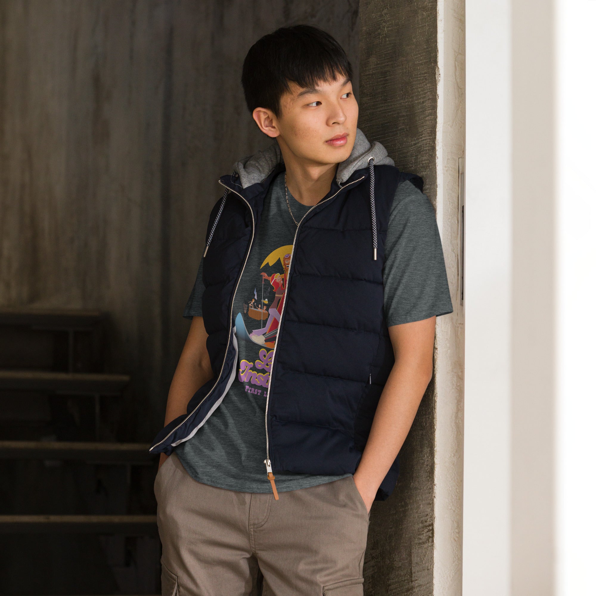 T-shirt softstyle en coton Love instructor First lesson free