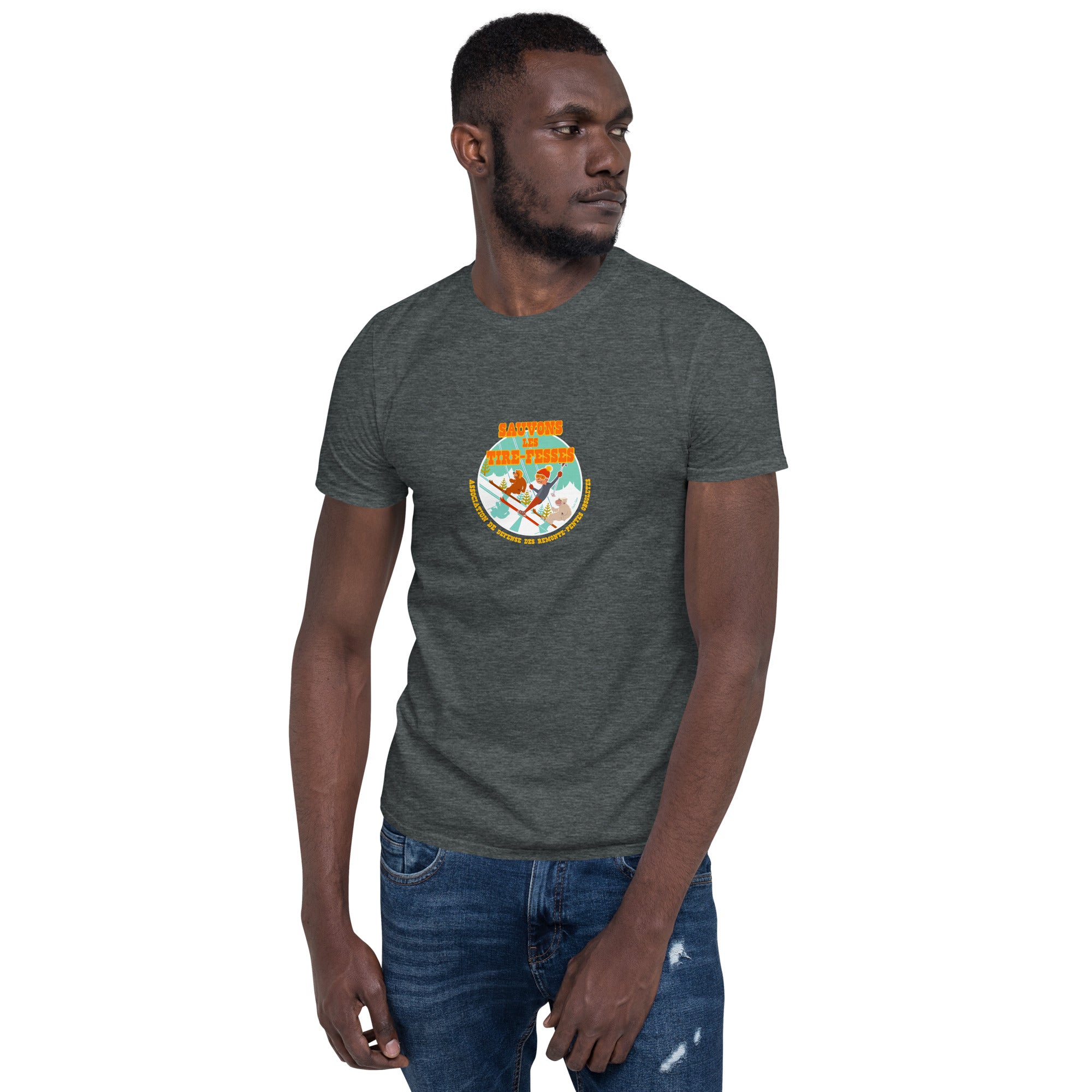 T-shirt softstyle en coton Sauvons les Tires-fesses