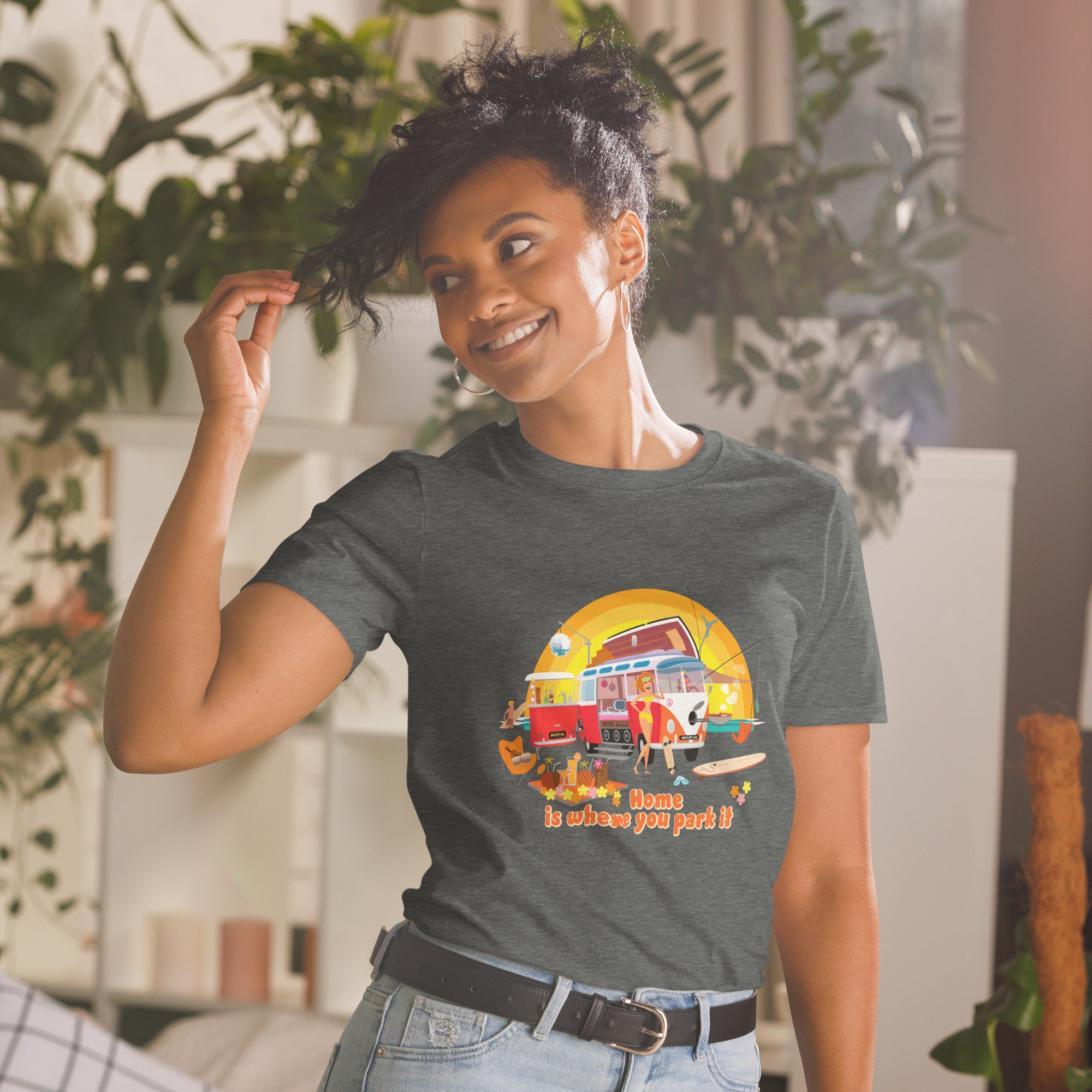 Softstyle Cotton T-Shirt Ultra Combi: Home is where you park it