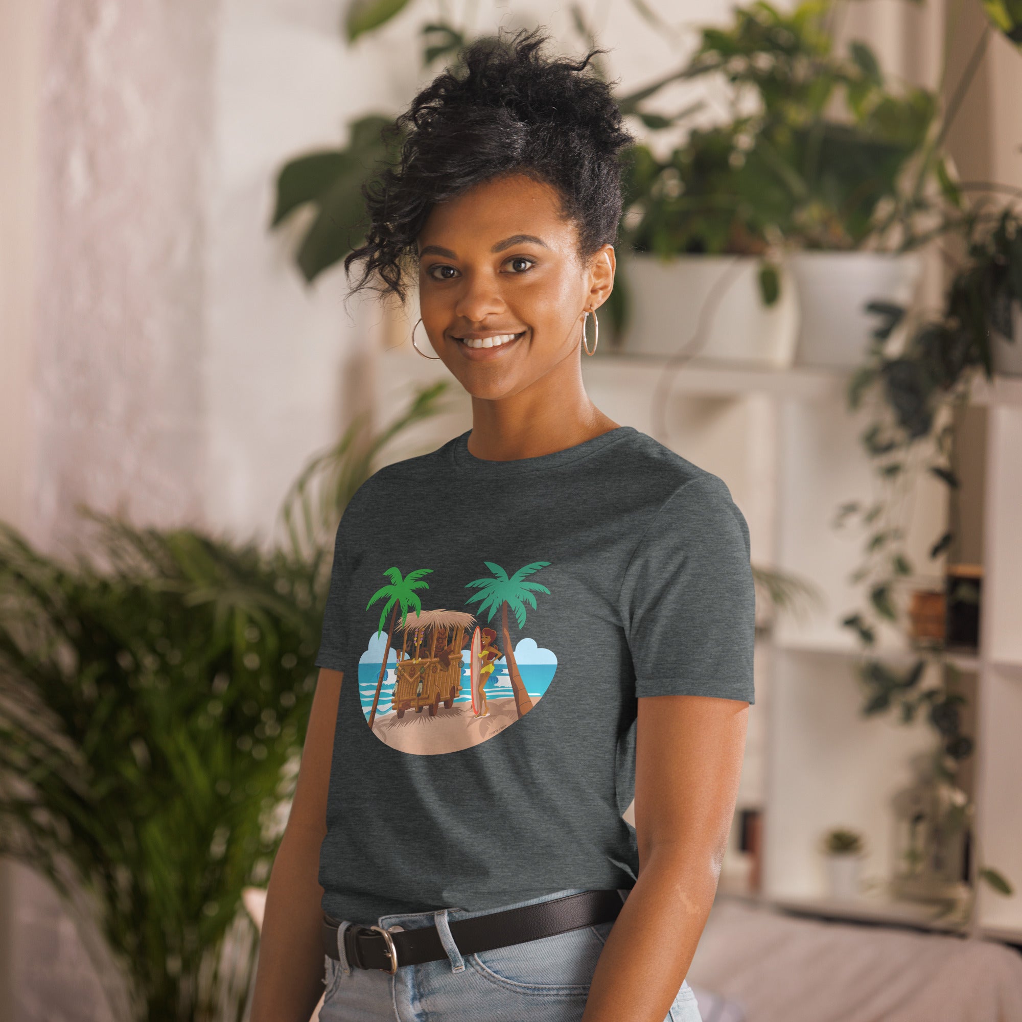 Softstyle Cotton T-Shirt Tiki Kombi