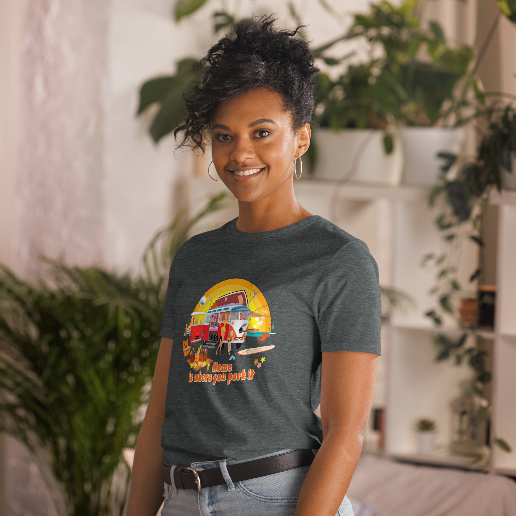 Softstyle Cotton T-Shirt Ultra Combi: Home is where you park it