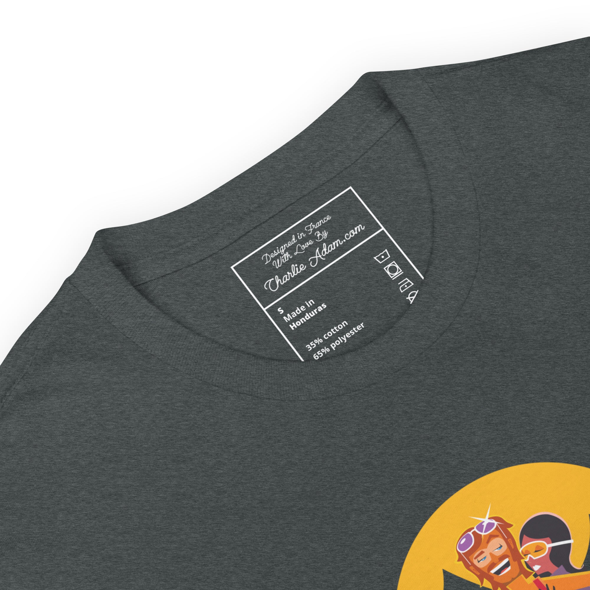 T-shirt softstyle en coton Love instructor First lesson free