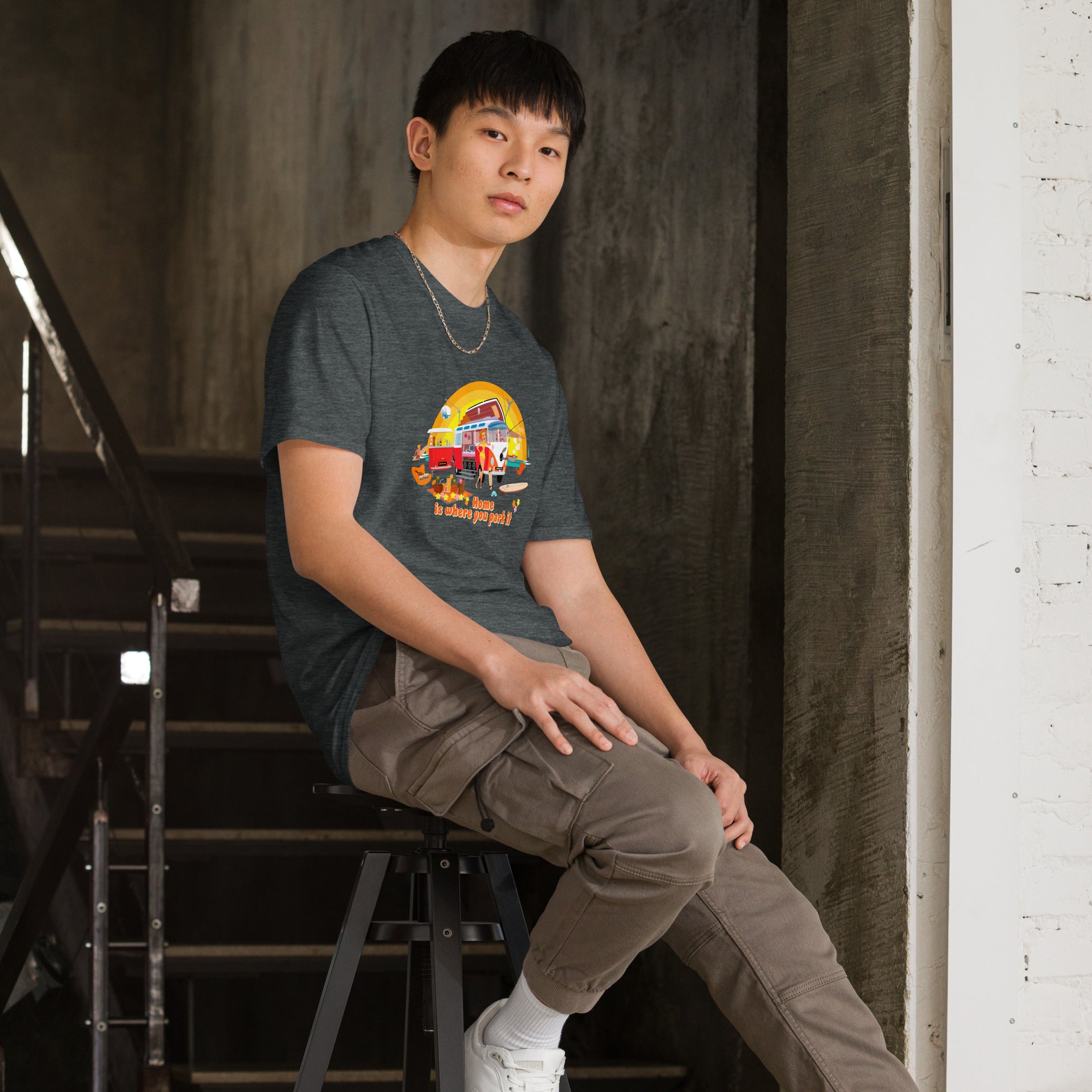 Softstyle Cotton T-Shirt Ultra Combi: Home is where you park it
