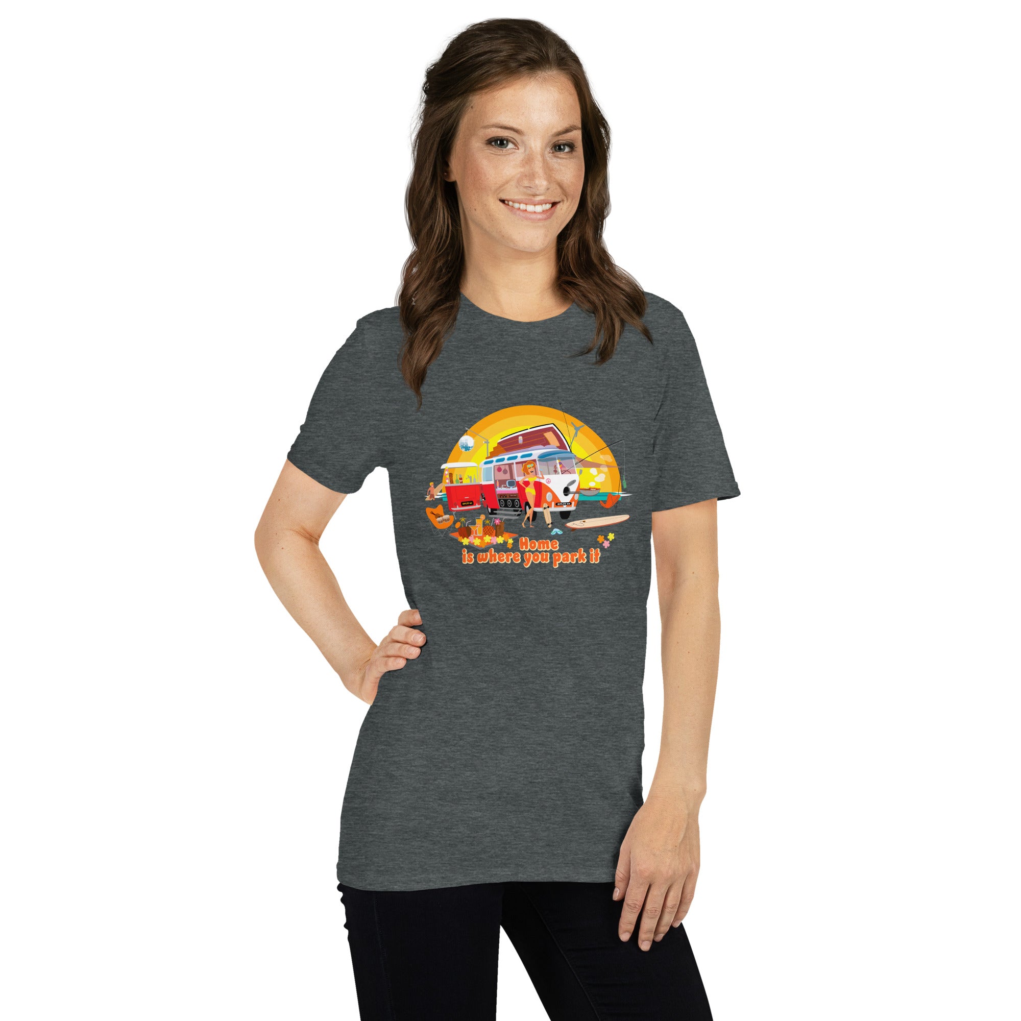 Softstyle Cotton T-Shirt Ultra Combi: Home is where you park it