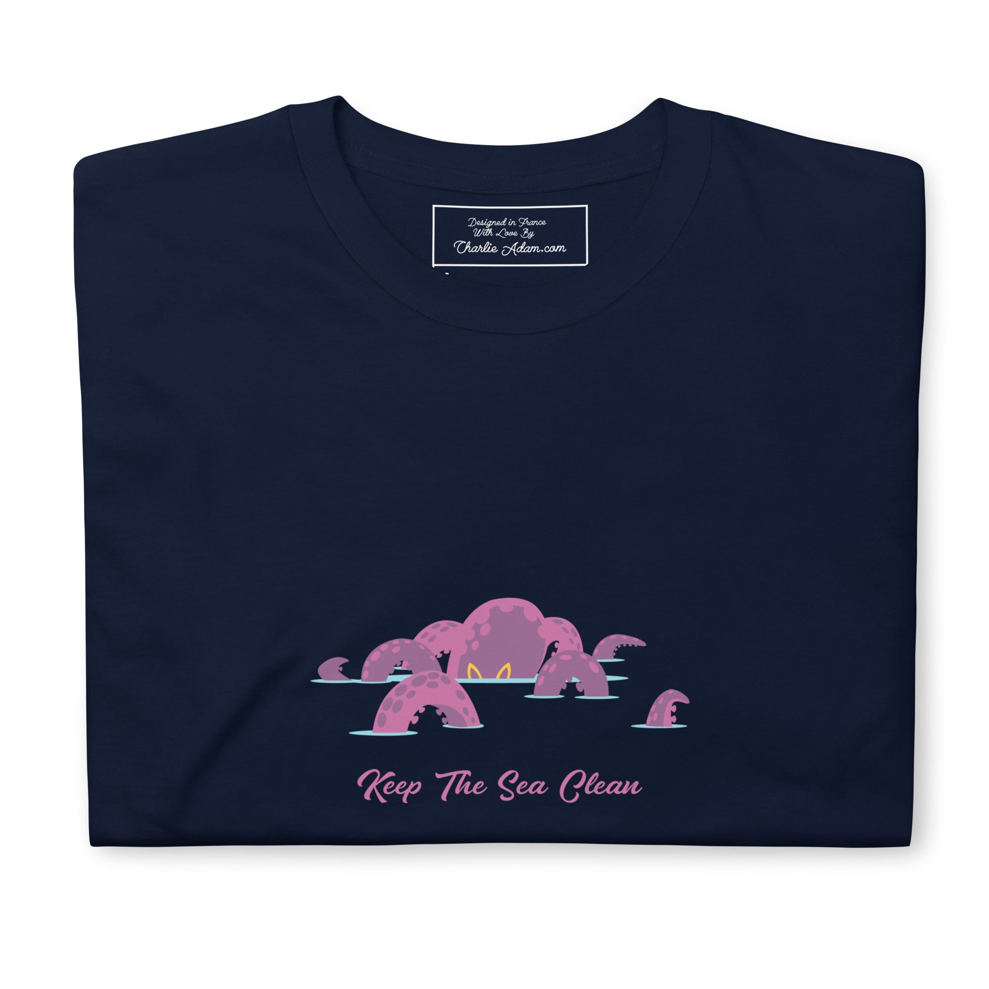 T-shirt softstyle en coton Octopus Purple