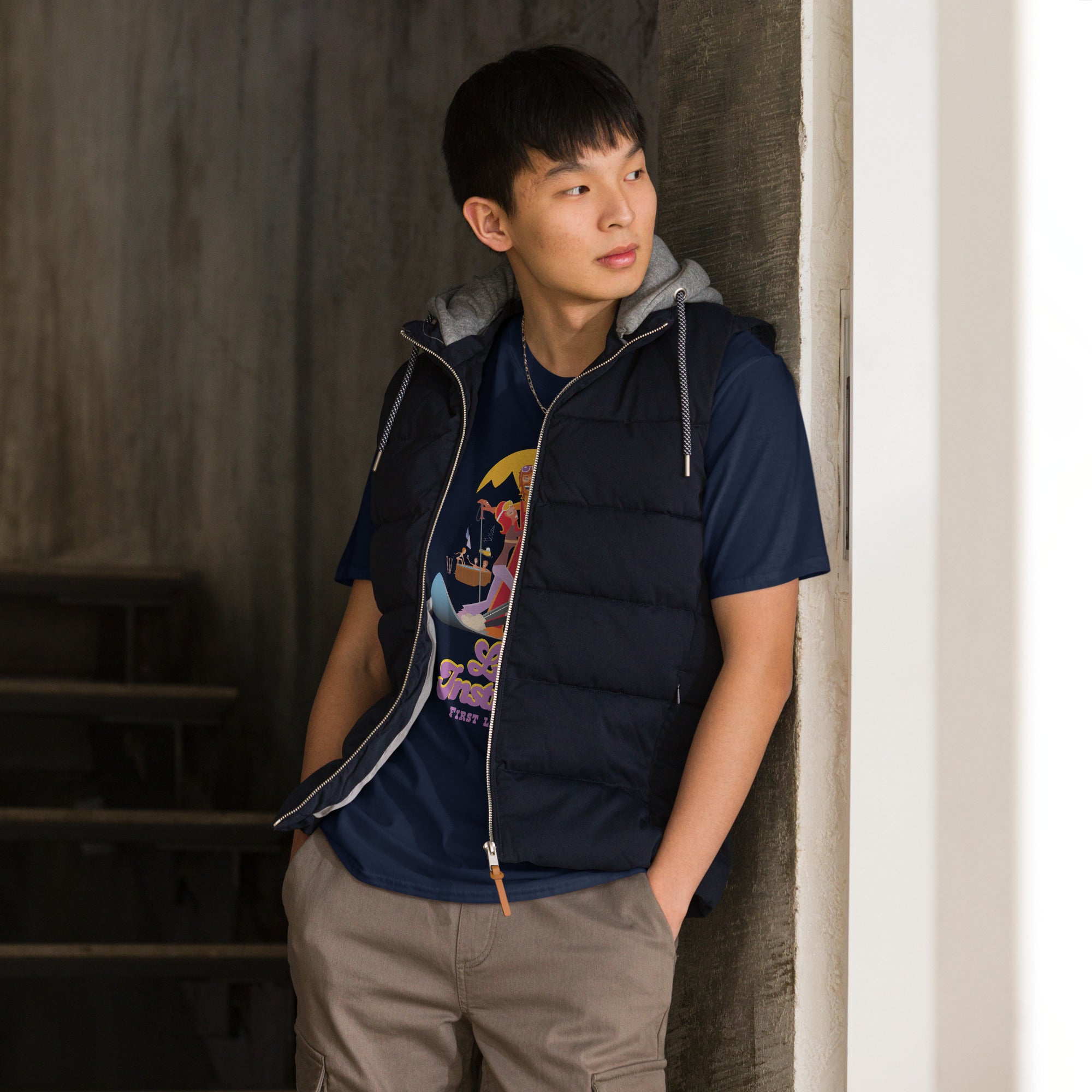 T-shirt softstyle en coton Love instructor First lesson free