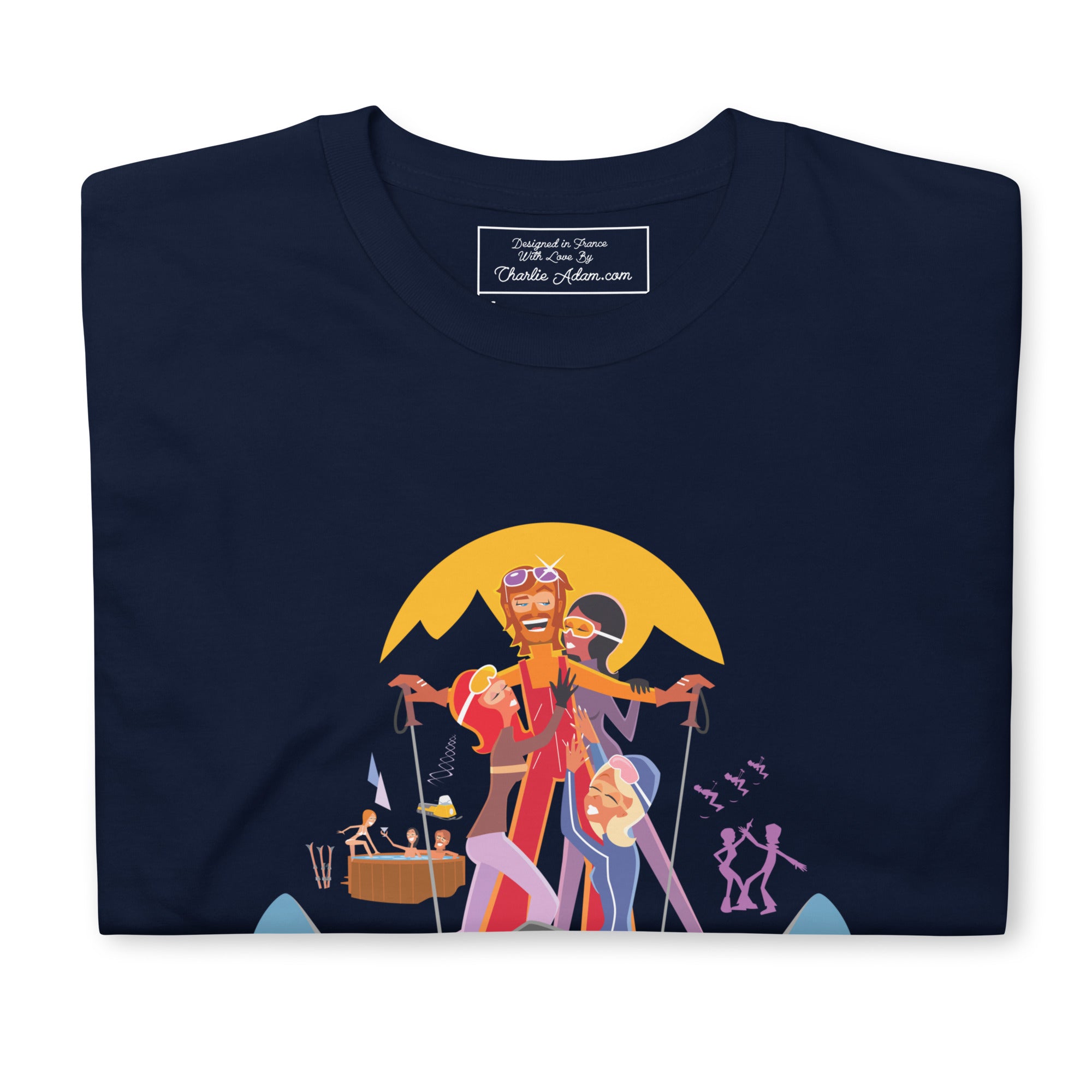 T-shirt softstyle en coton Love instructor First lesson free