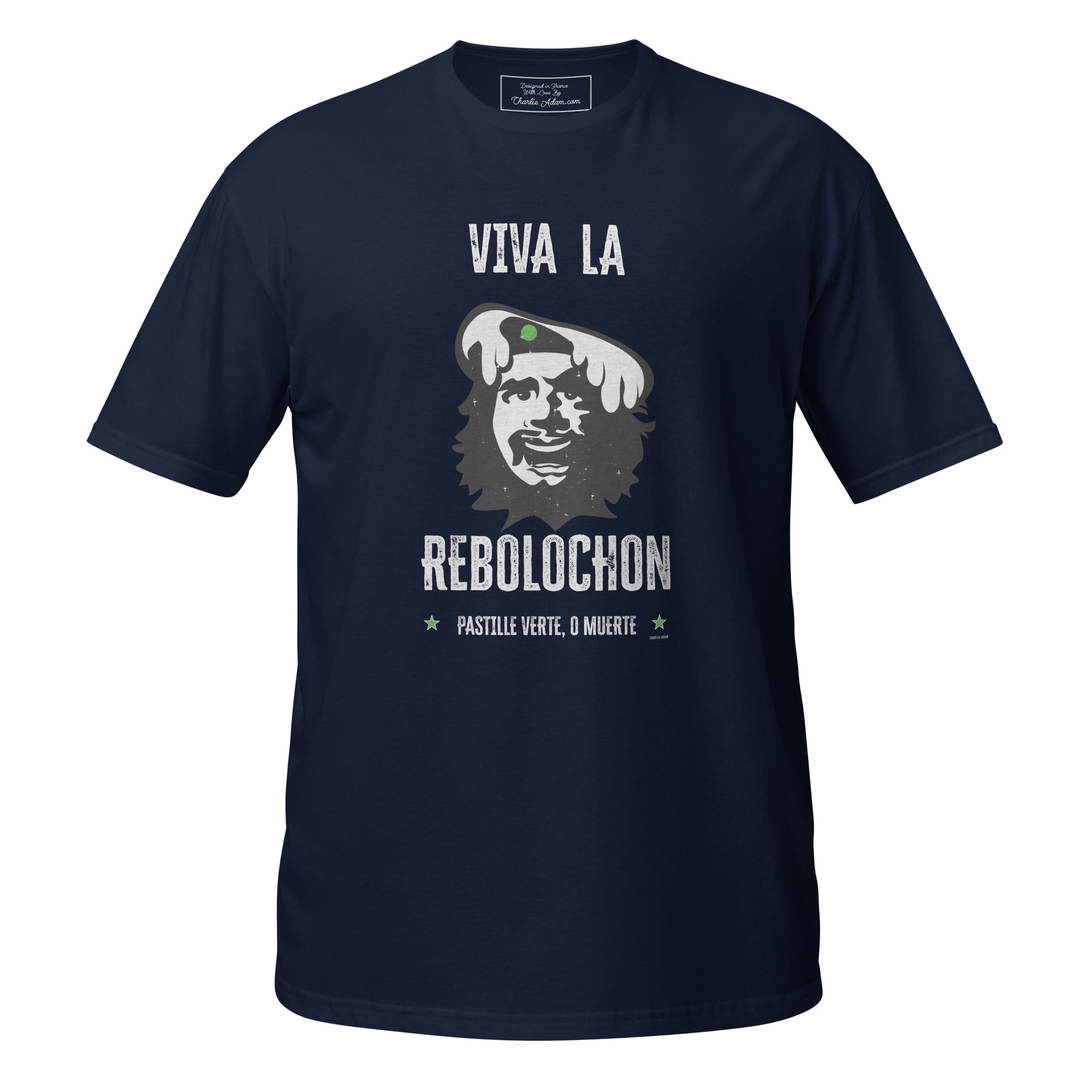 T-shirt softstyle en coton Le Che Savoyard Viva la Rebolochon