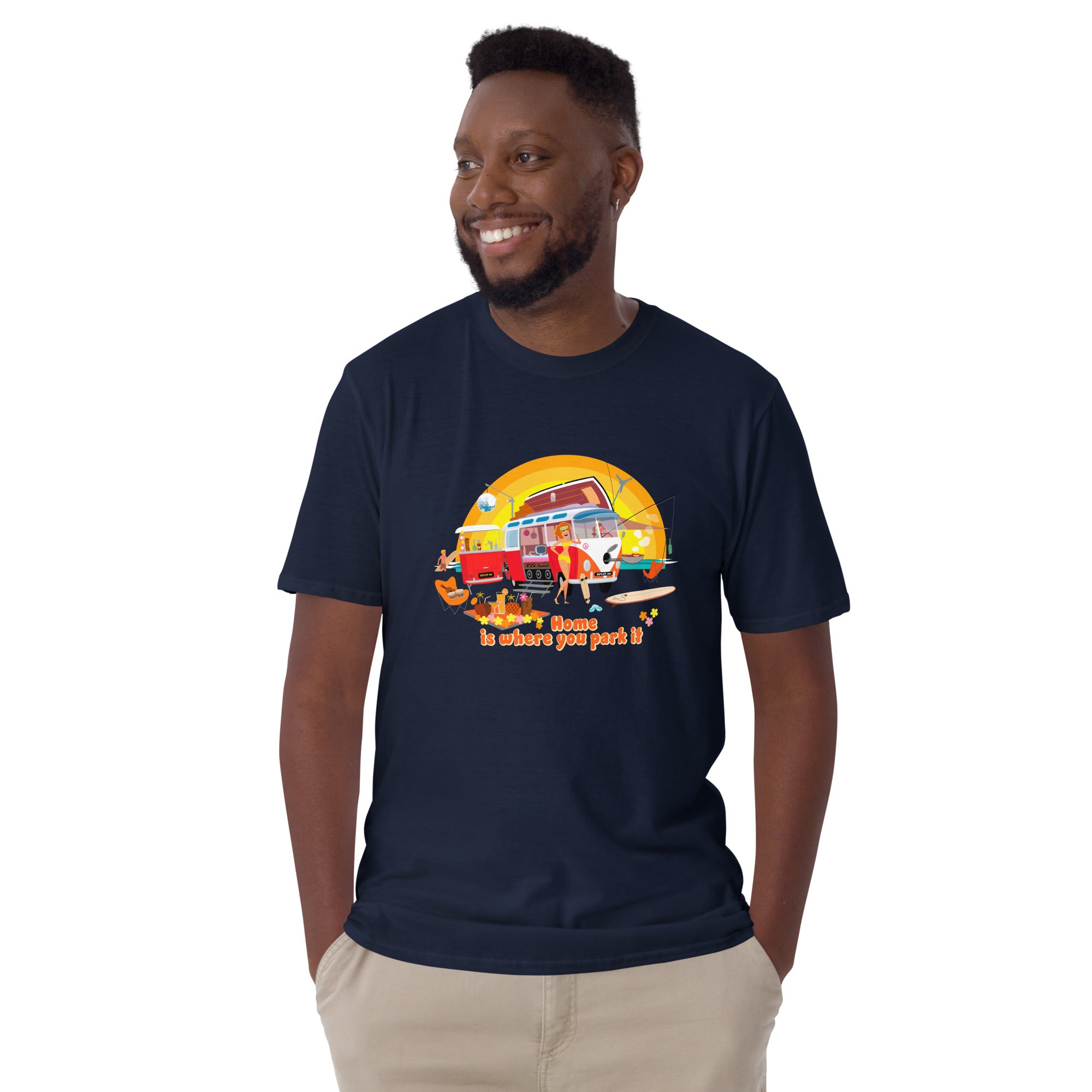 Softstyle Cotton T-Shirt Ultra Combi: Home is where you park it