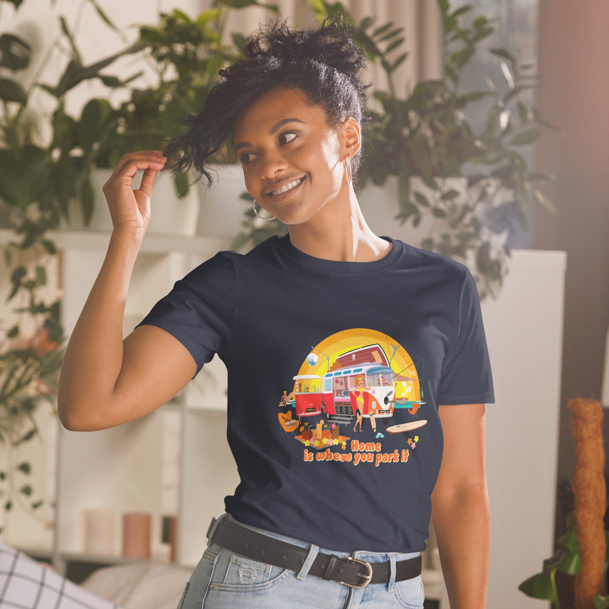 Softstyle Cotton T-Shirt Ultra Combi: Home is where you park it