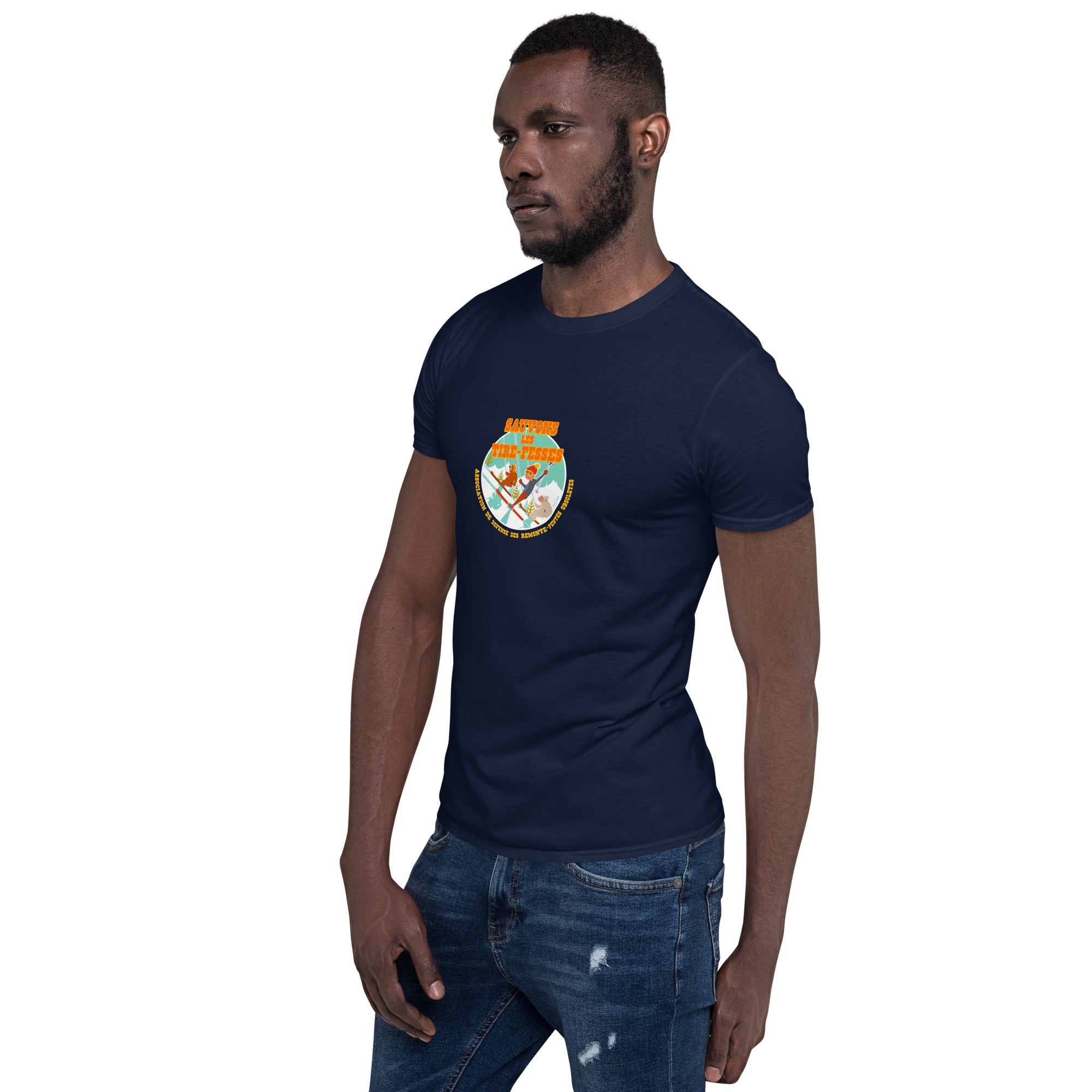 T-shirt softstyle en coton Sauvons les Tires-fesses