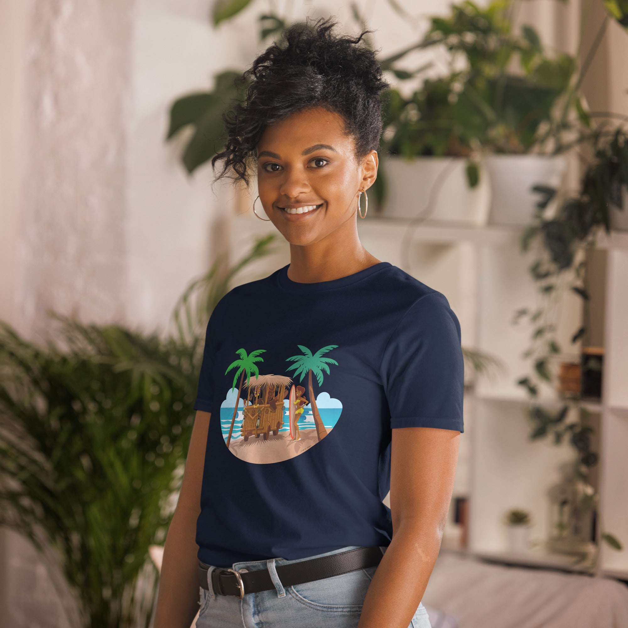 Softstyle Cotton T-Shirt Tiki Kombi