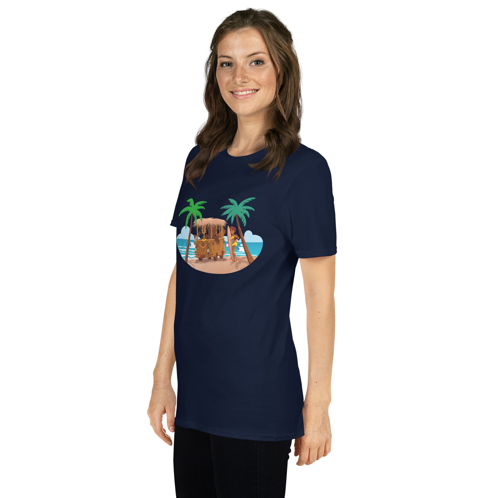 Softstyle Cotton T-Shirt Tiki Kombi