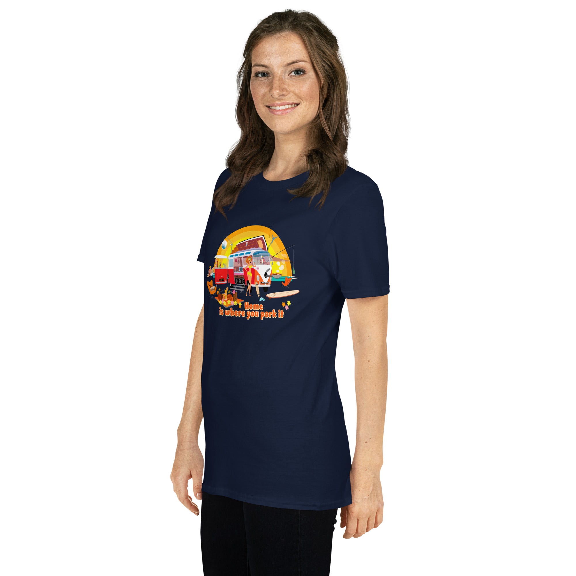 Softstyle Cotton T-Shirt Ultra Combi: Home is where you park it