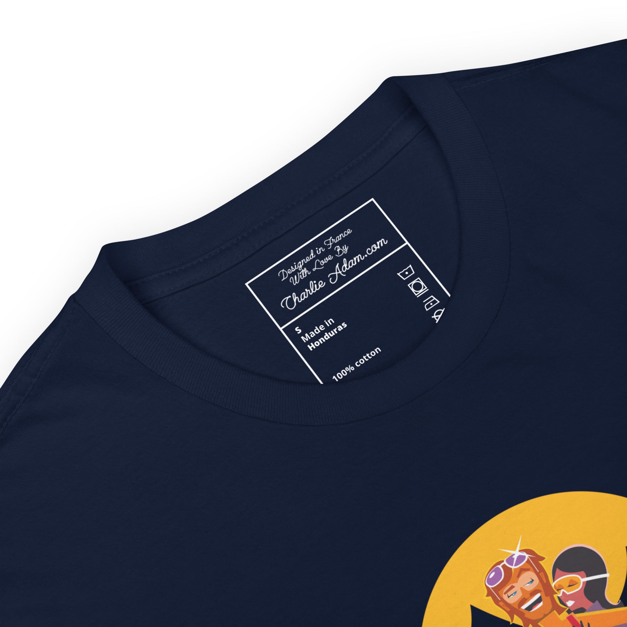 T-shirt softstyle en coton Love instructor First lesson free