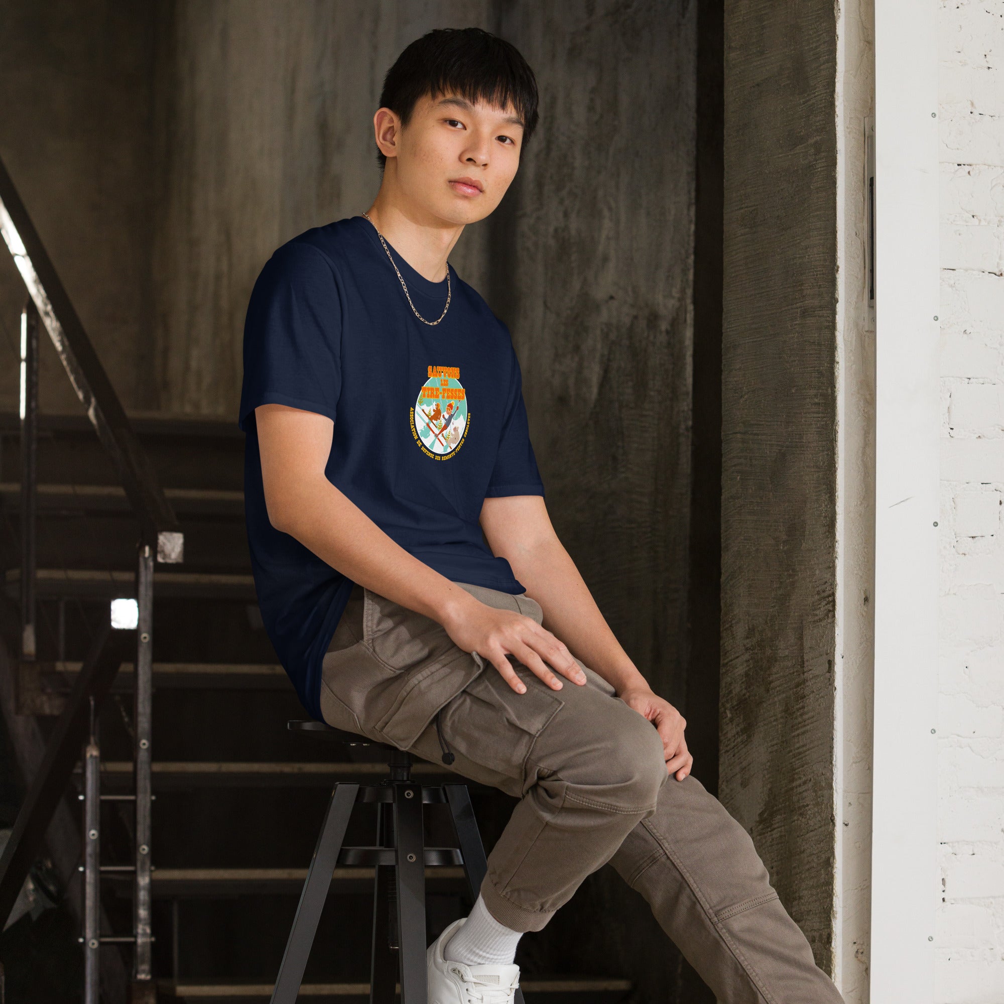 T-shirt softstyle en coton Sauvons les Tires-fesses