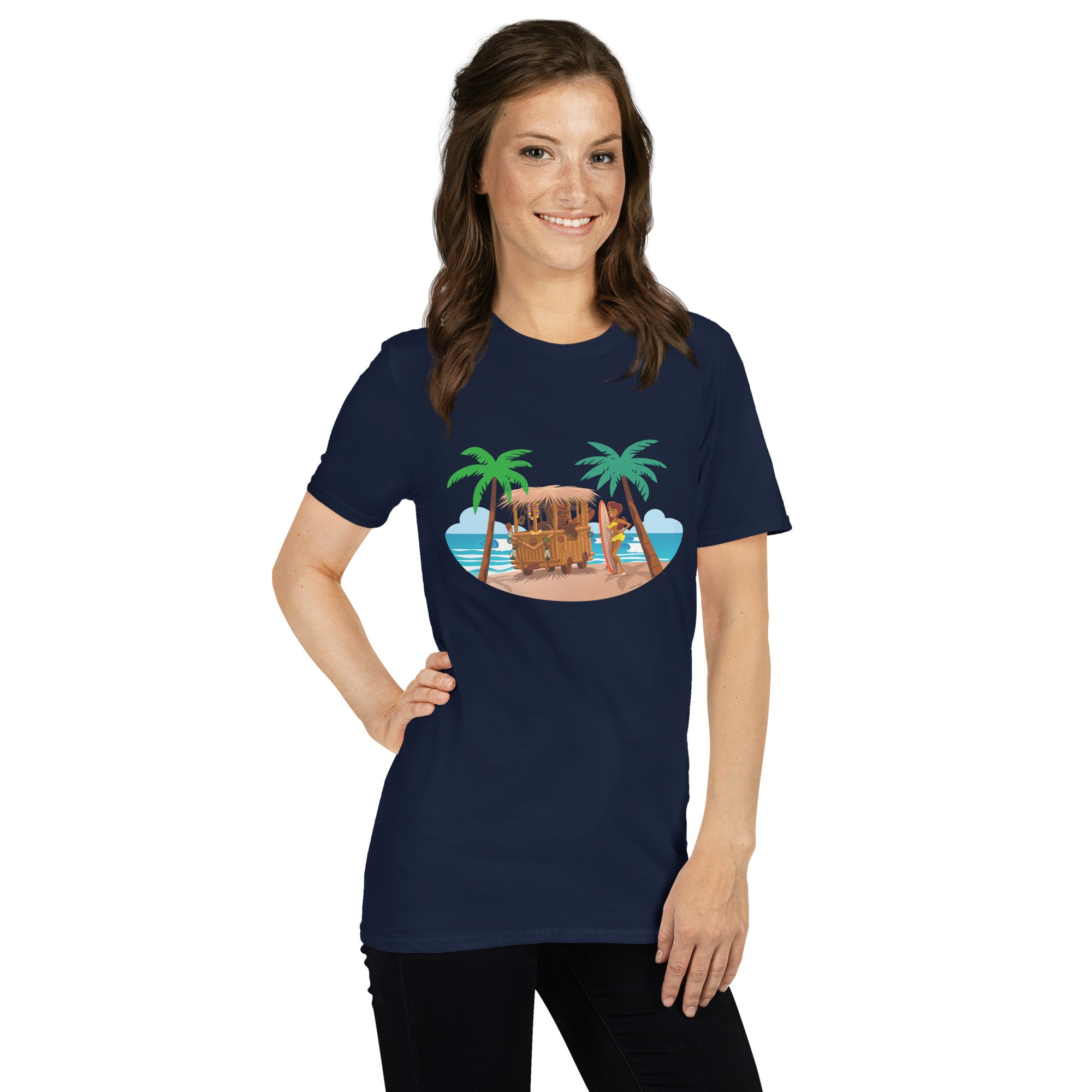 Softstyle Cotton T-Shirt Tiki Kombi