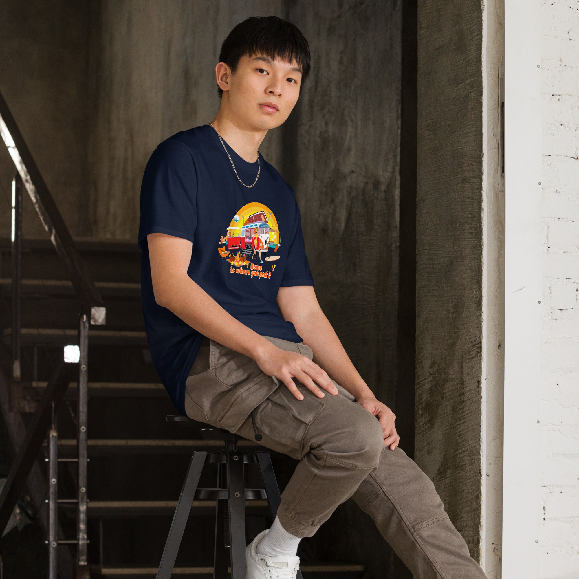 Softstyle Cotton T-Shirt Ultra Combi: Home is where you park it