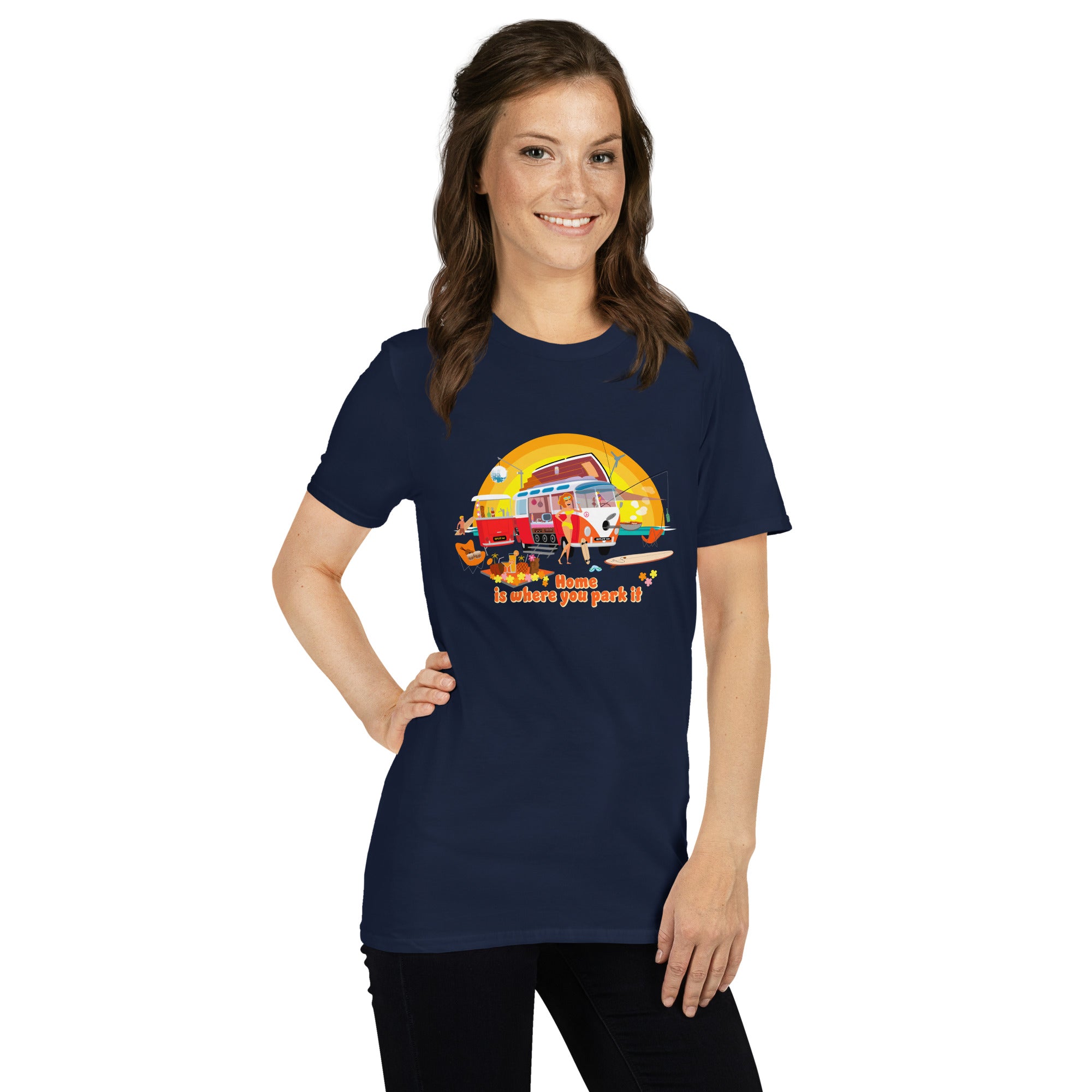 Softstyle Cotton T-Shirt Ultra Combi: Home is where you park it