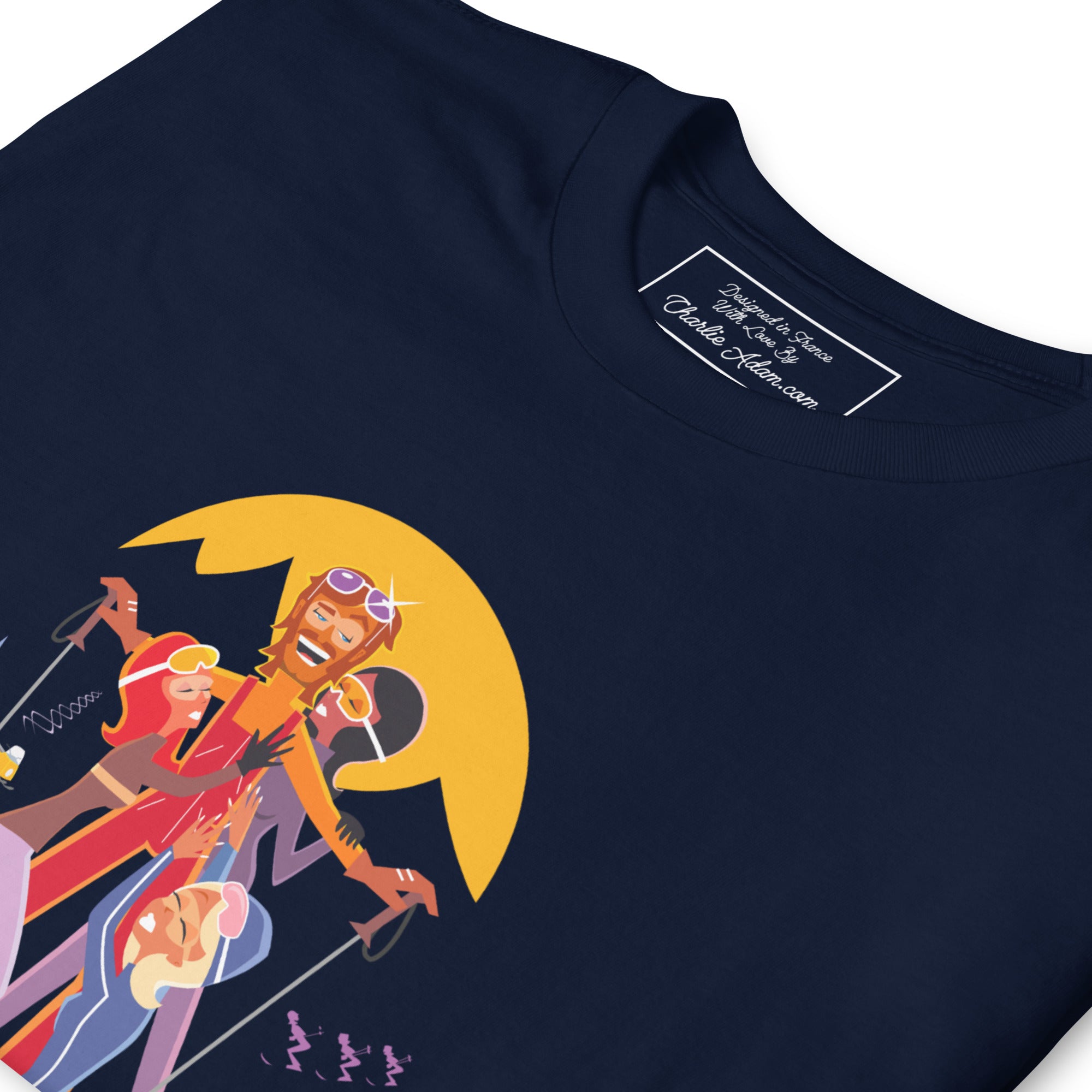 T-shirt softstyle en coton Love instructor First lesson free