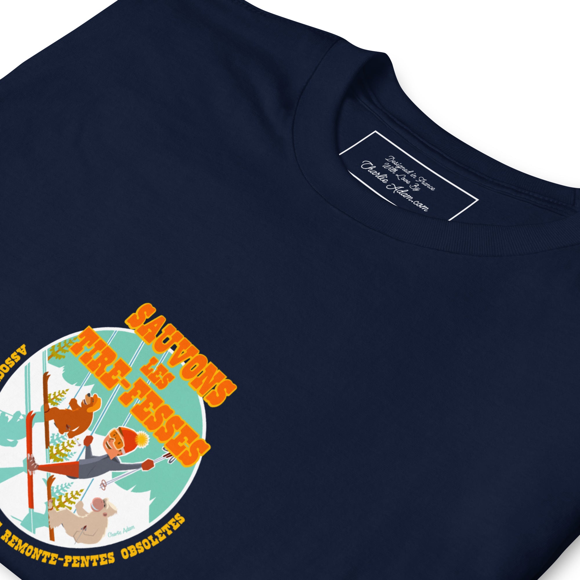 T-shirt softstyle en coton Sauvons les Tires-fesses