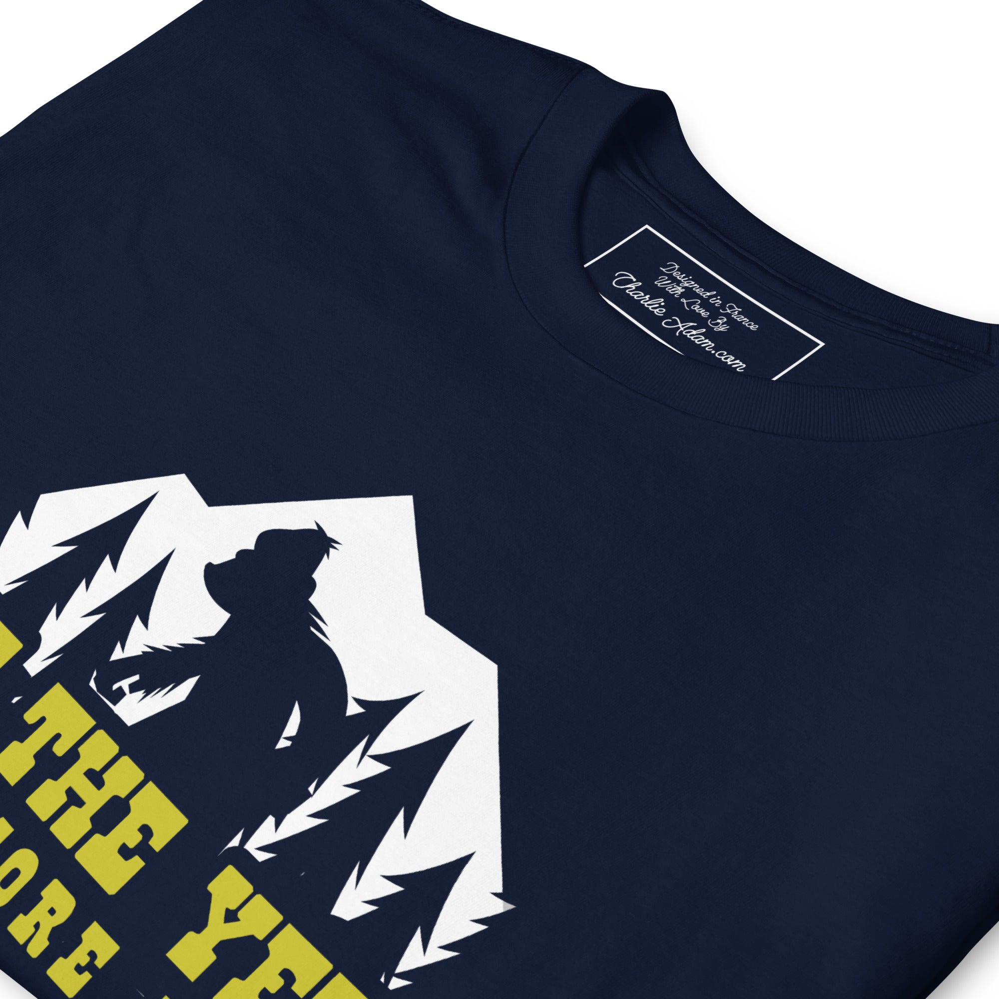 T-shirt softstyle en coton Save the Yetis Plant more Trees
