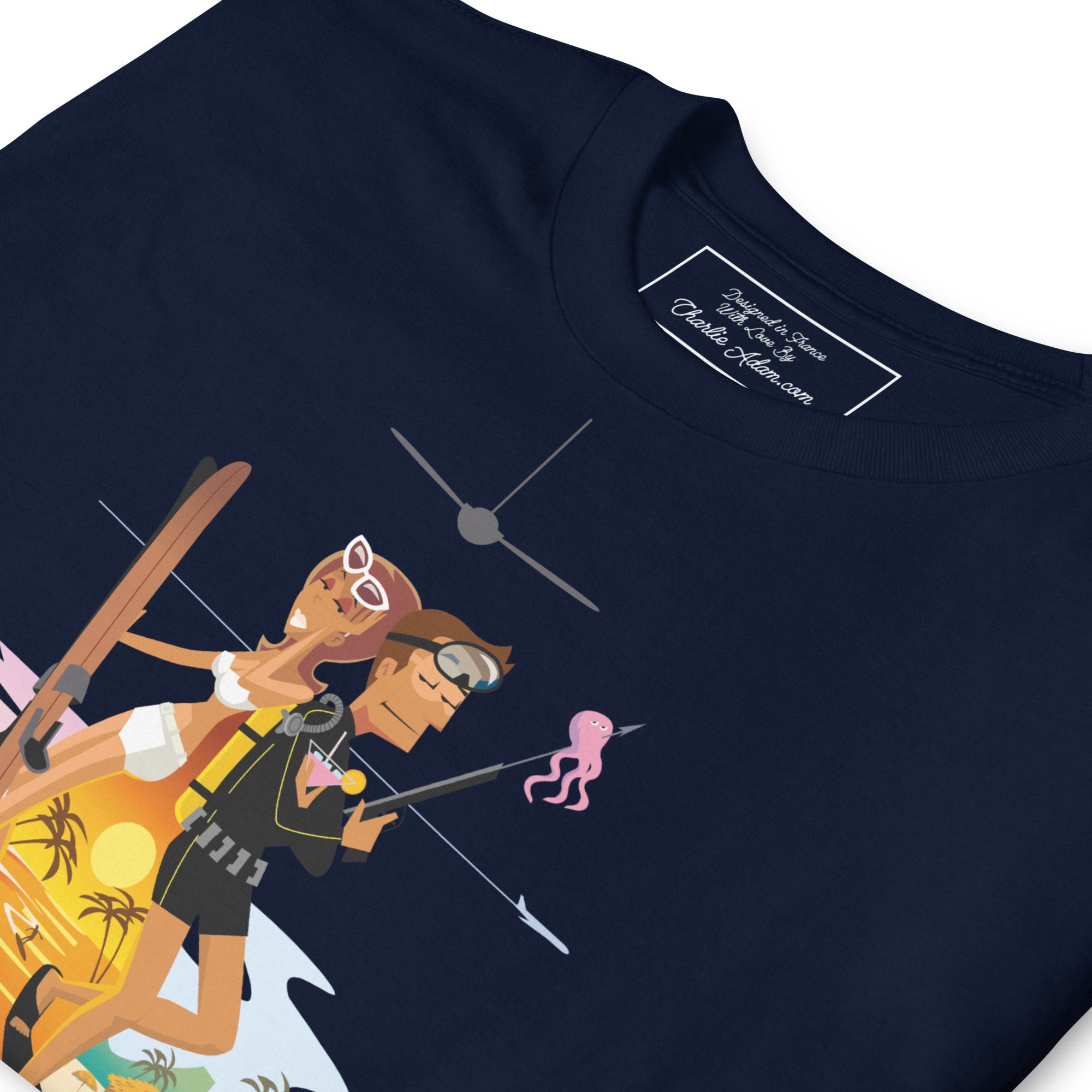 Softstyle Cotton T-Shirt License to Chill Vamos a la Playa
