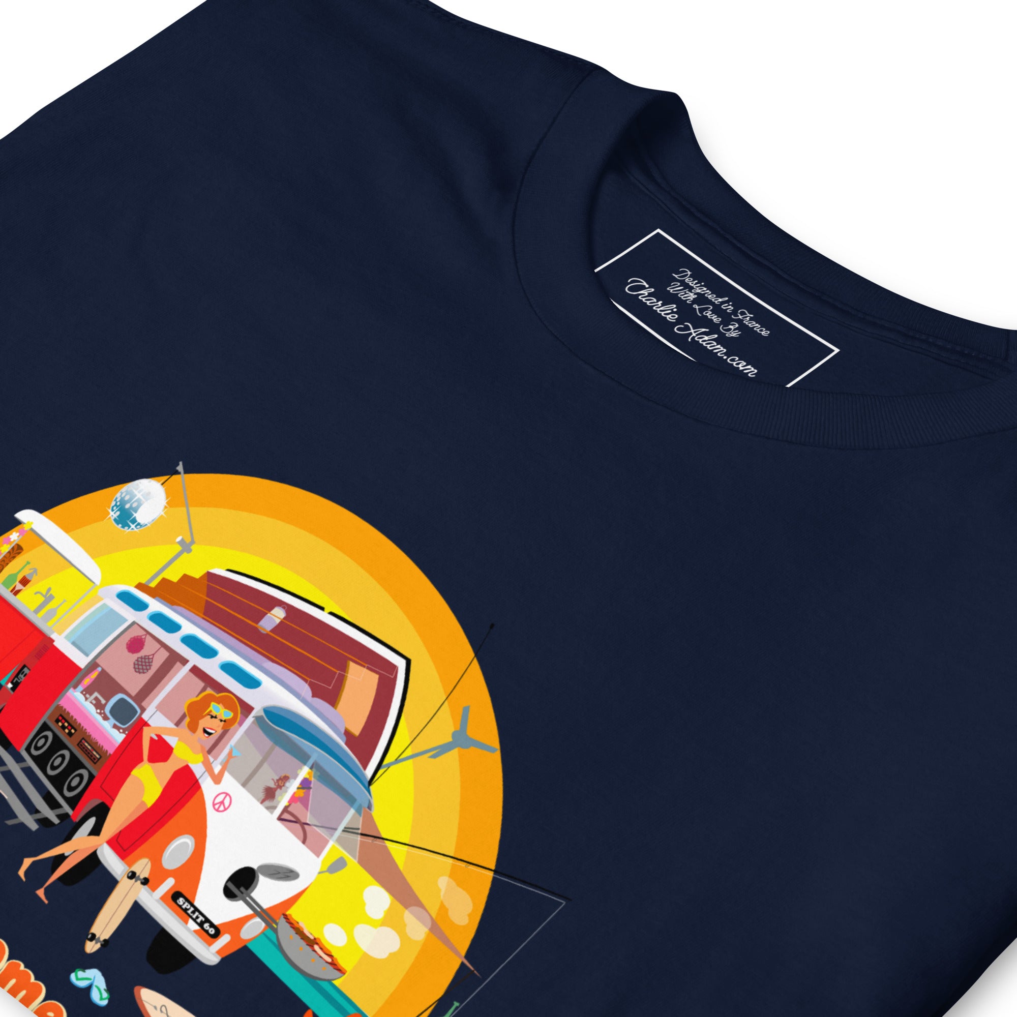 Softstyle Cotton T-Shirt Ultra Combi: Home is where you park it