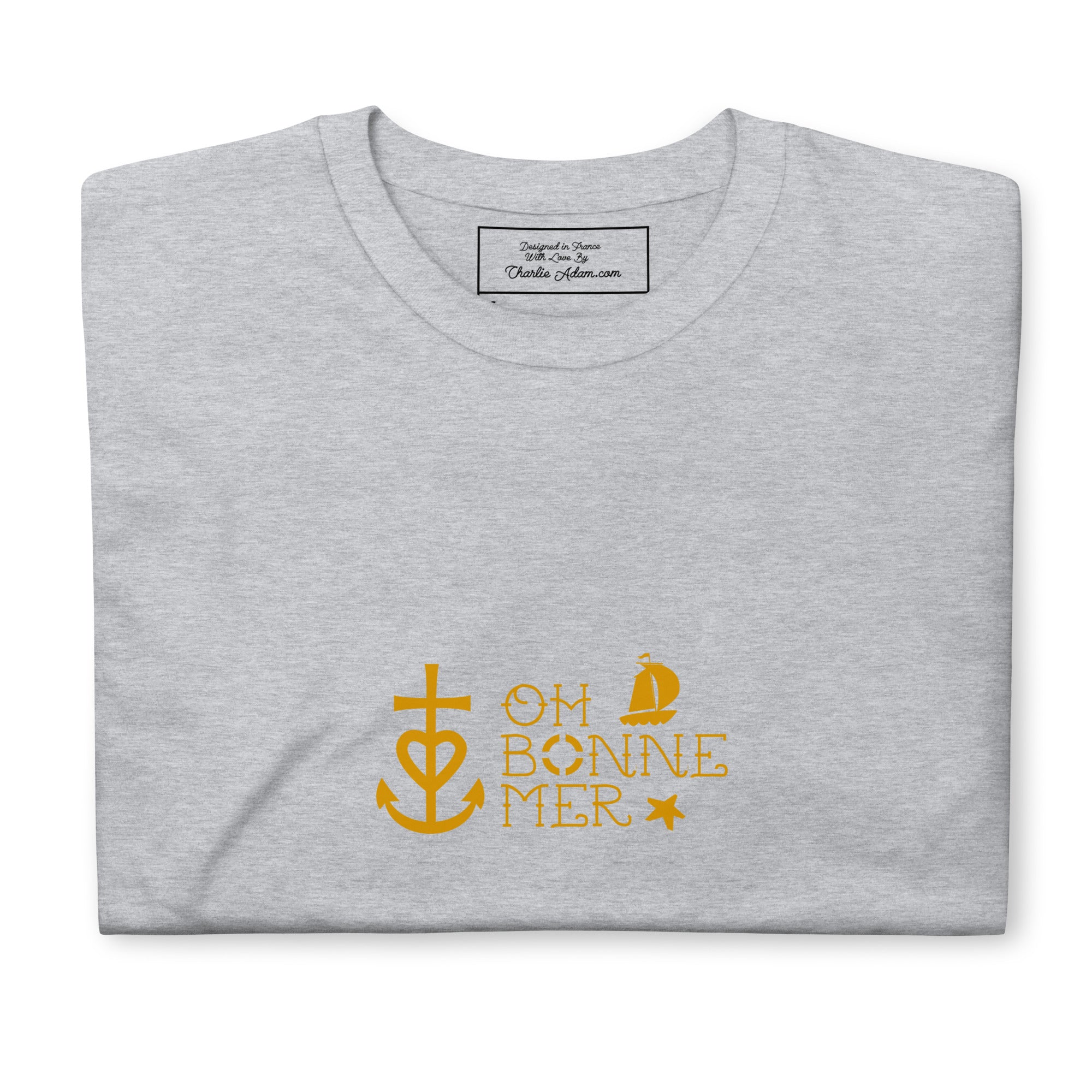 T-shirt softstyle en coton Oh Bonne Mer 2