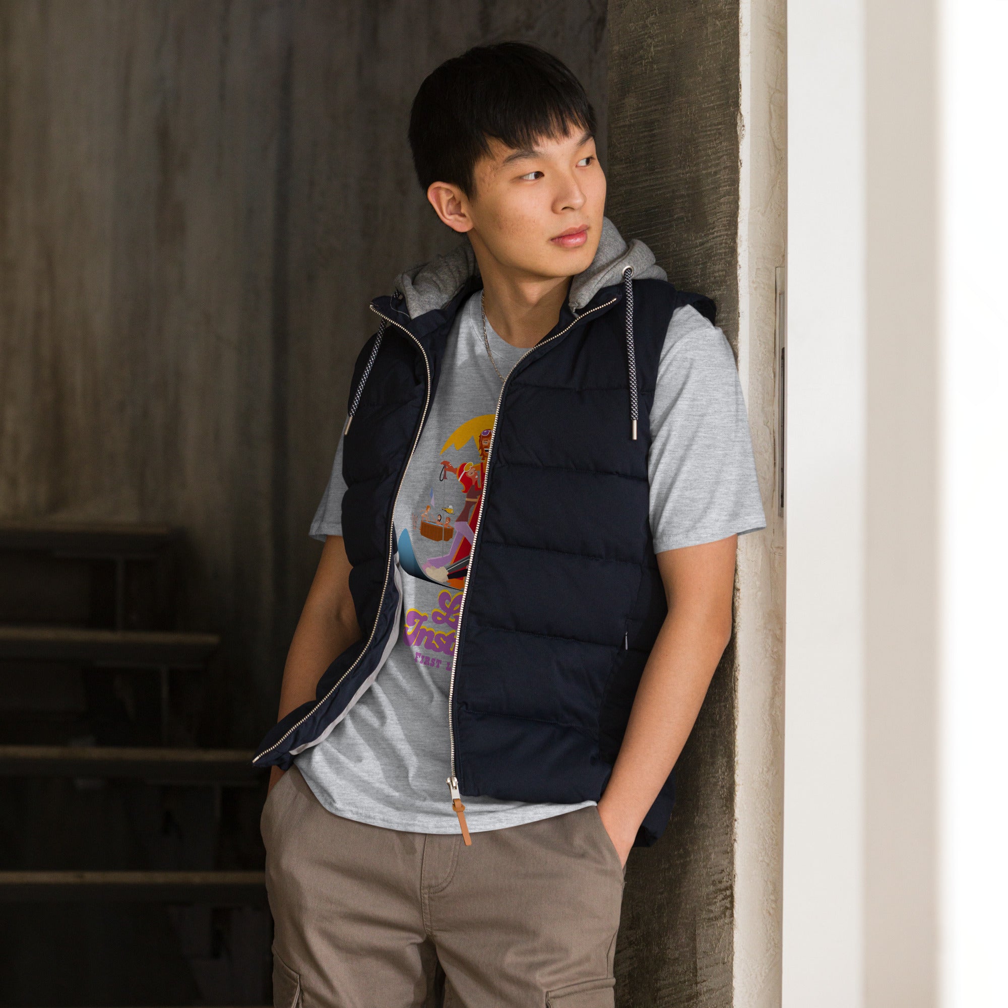 T-shirt softstyle en coton Love instructor First lesson free