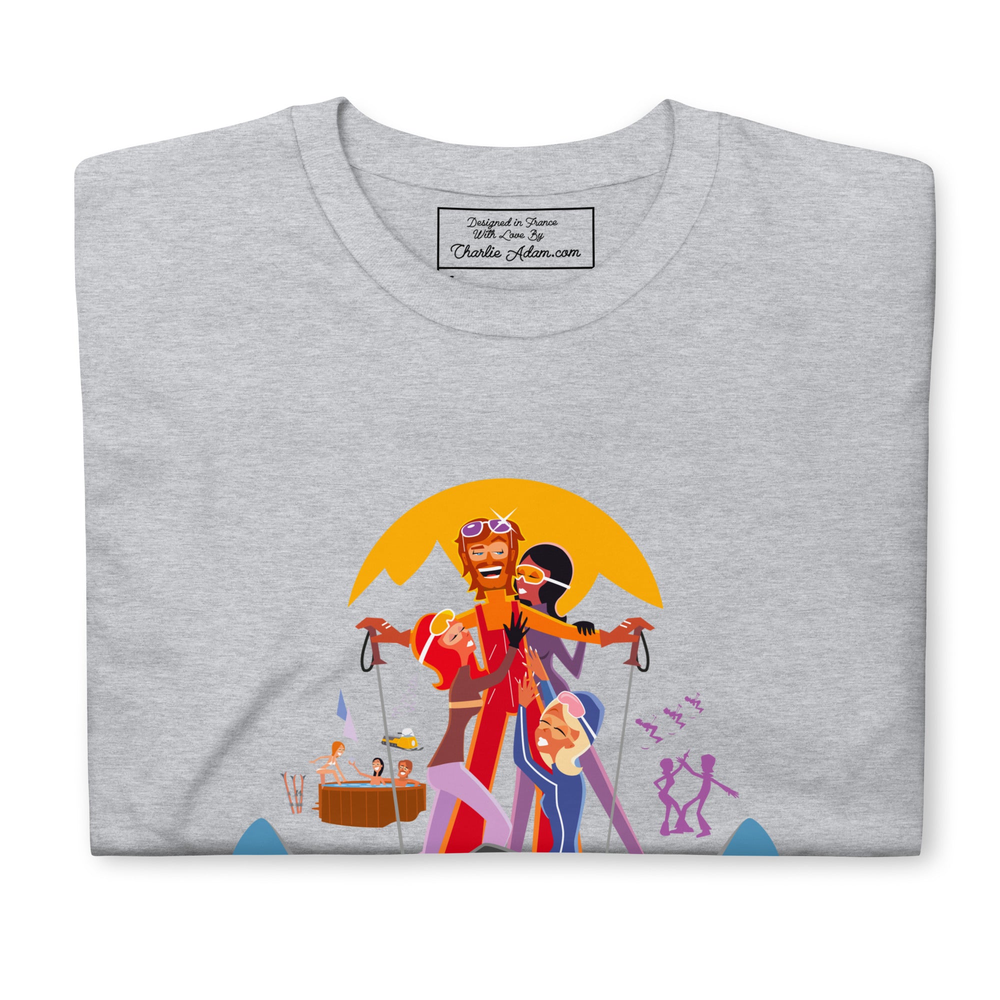 T-shirt softstyle en coton Love instructor First lesson free