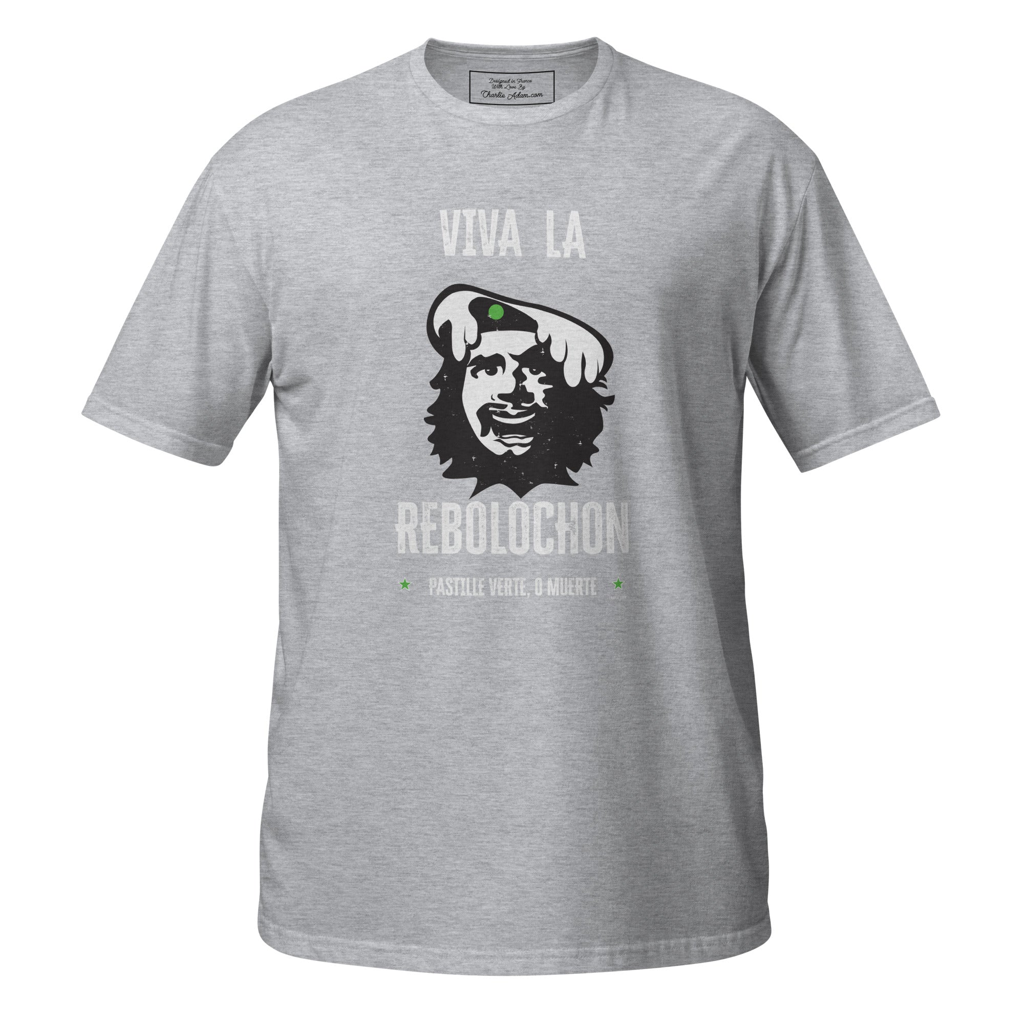 T-shirt softstyle en coton Le Che Savoyard Viva la Rebolochon