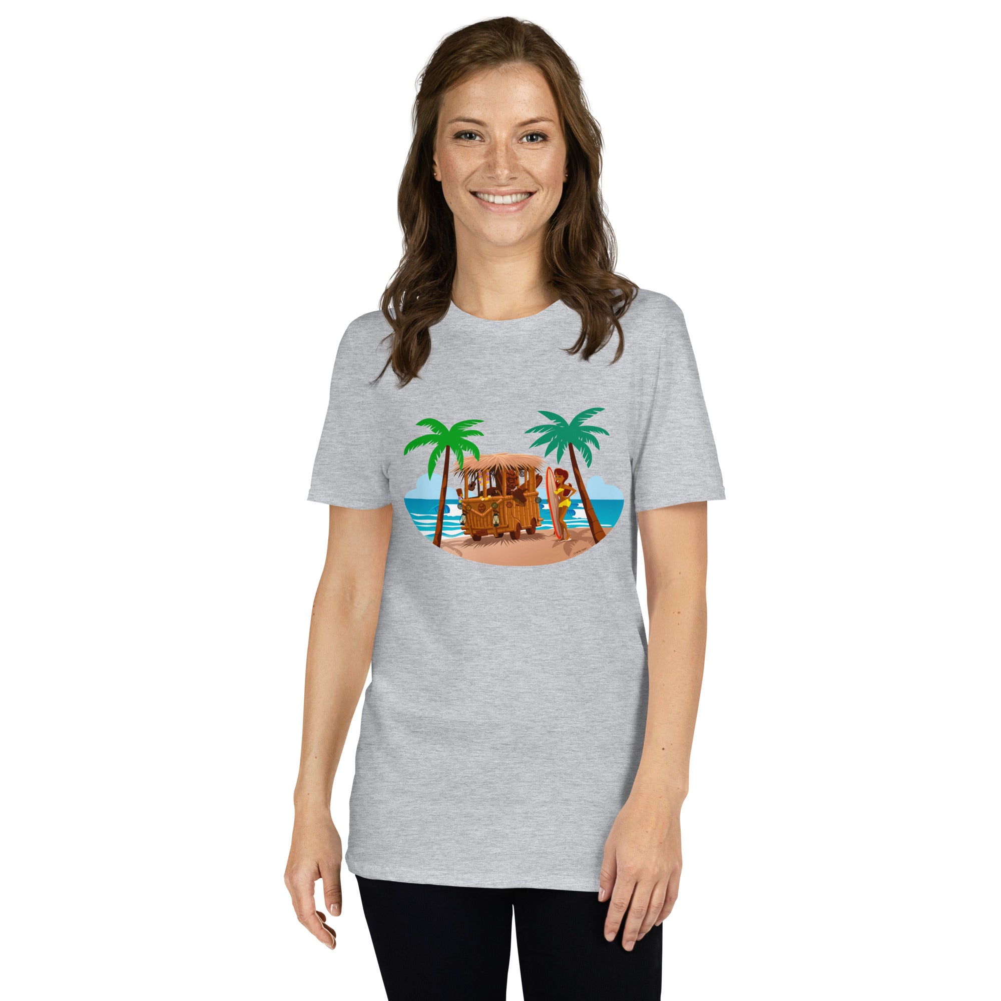 Softstyle Cotton T-Shirt Tiki Kombi
